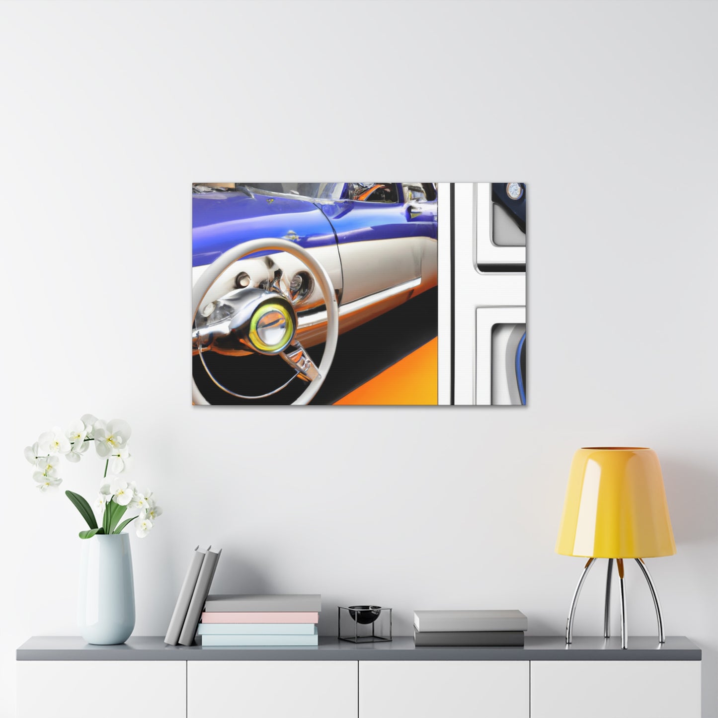 "Tide's Turning" - Automobile Canvas