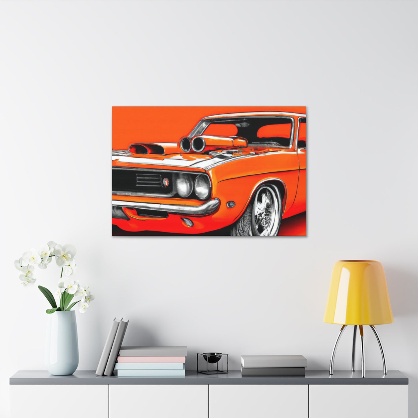 The "Tailgator" - Automobile - Canvas