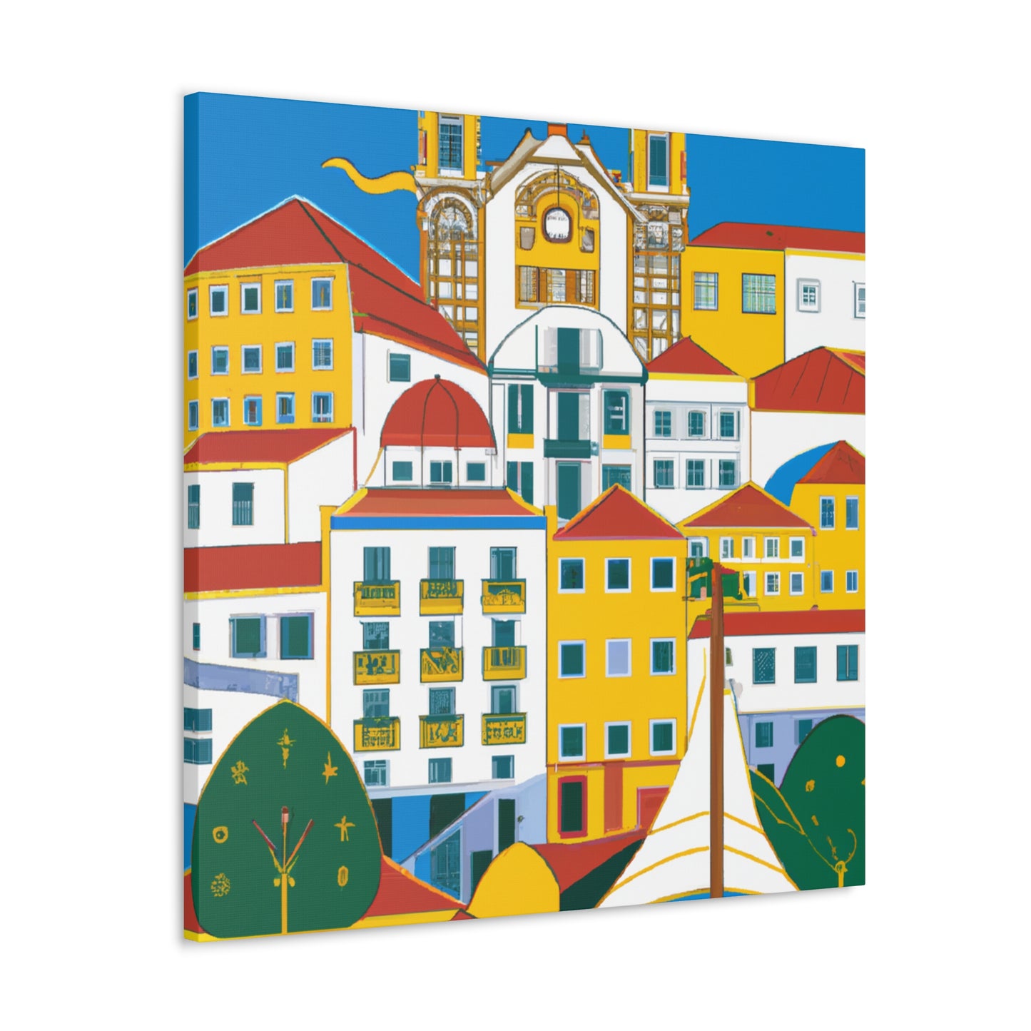 Vista do Mar - Destination Portugal - Canvas