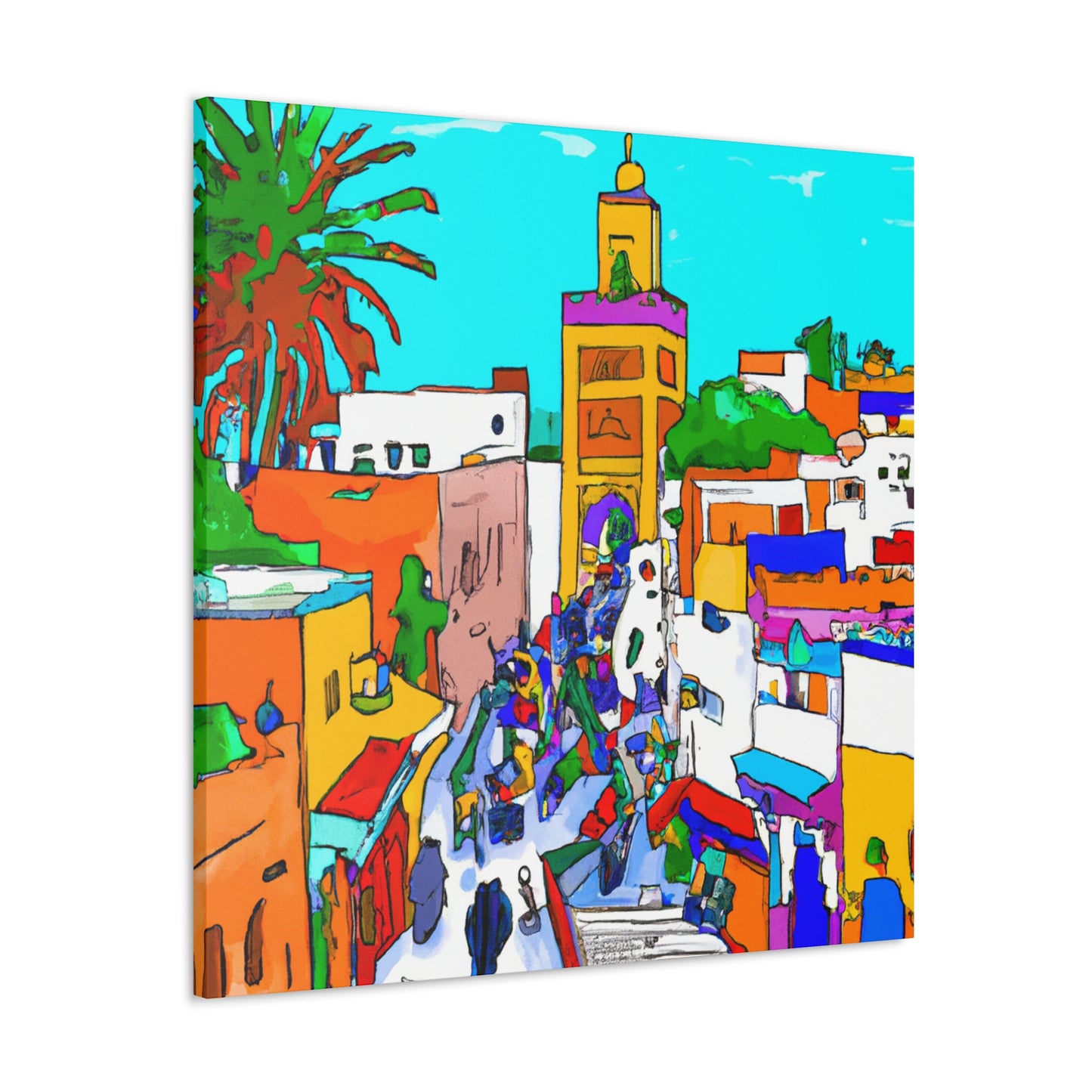 Ibrahim Al-Hassine - Morraco - Canvas