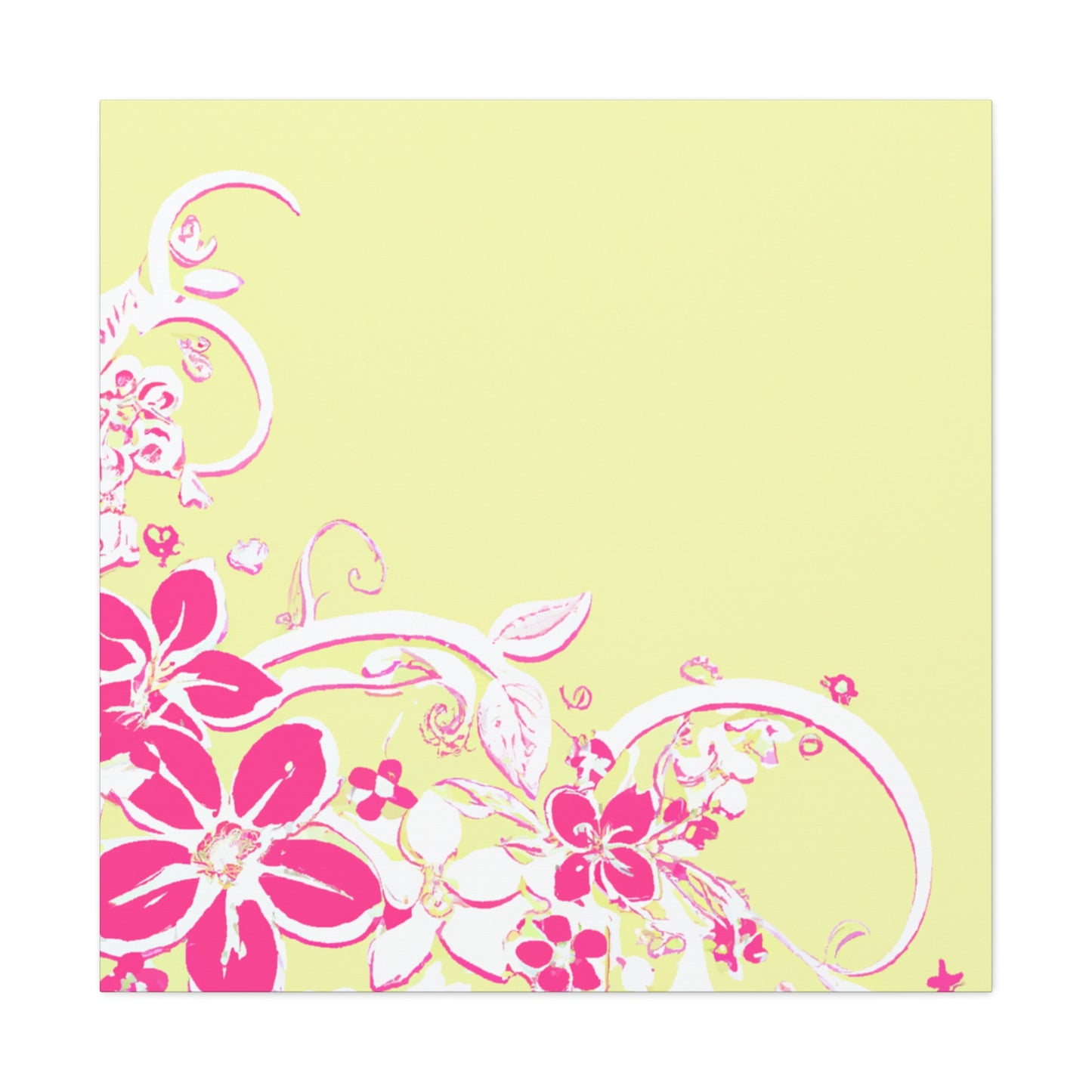 Blushburst- Floral - Canvas