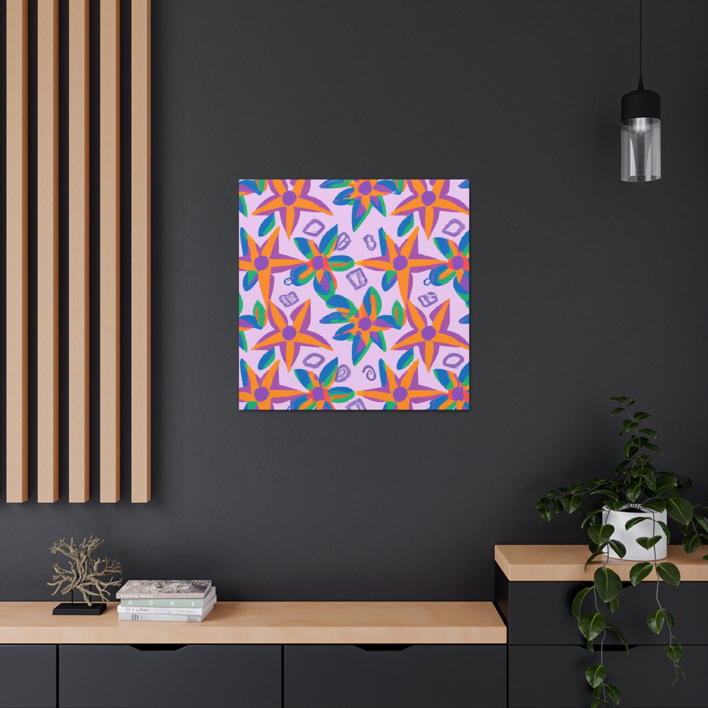 Floral Fusions - Floral Canvas