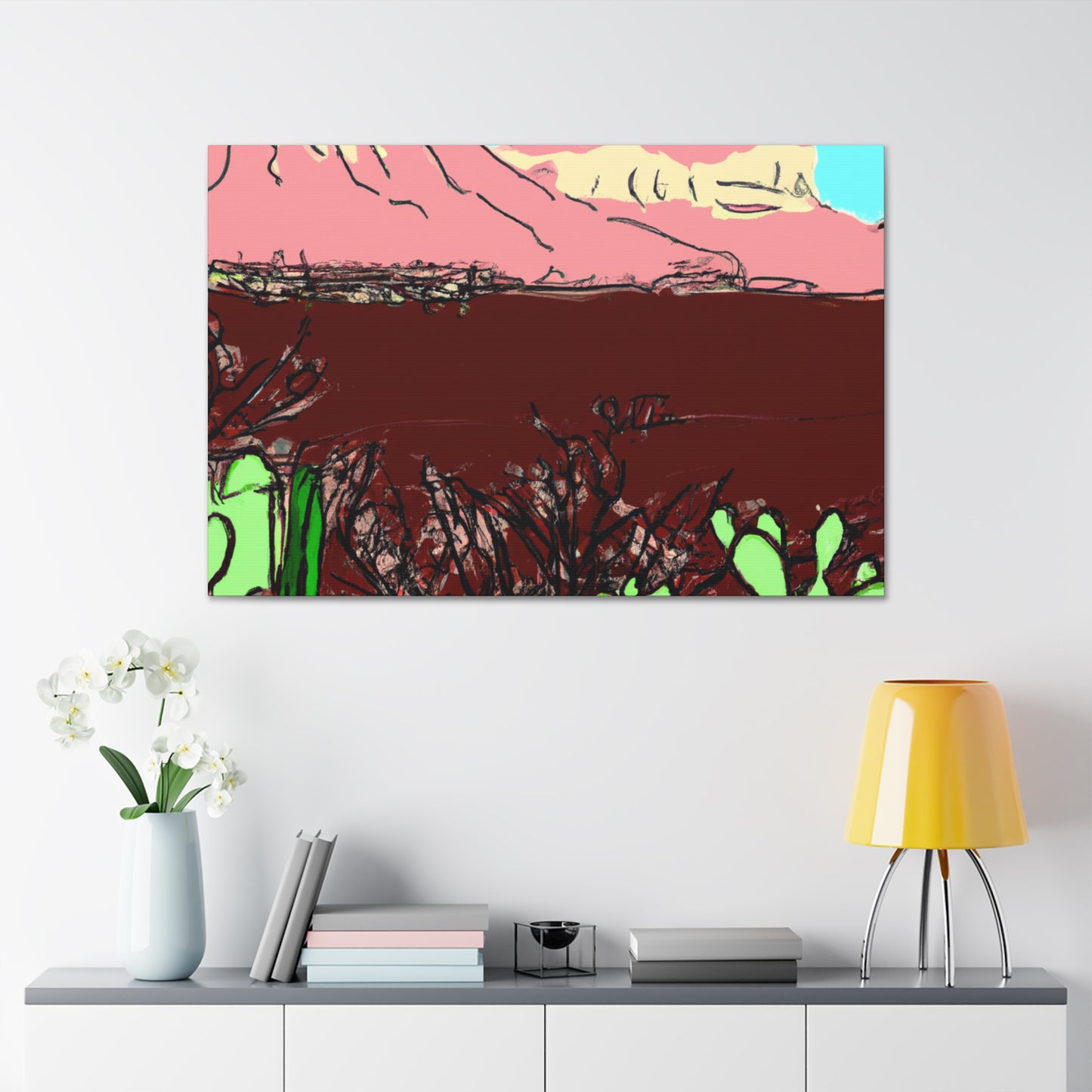 Sandwave Landscape - Canvas