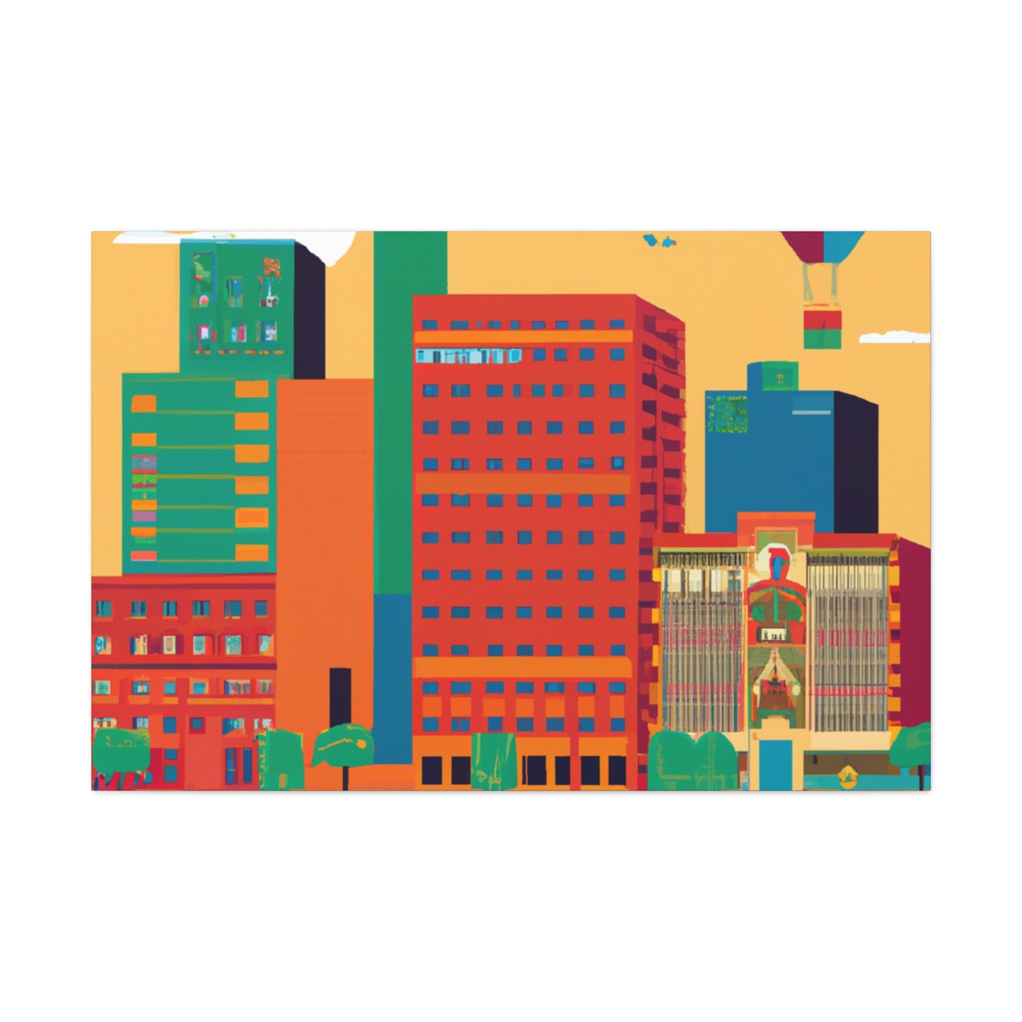 Luis Santiago - South America - Canvas