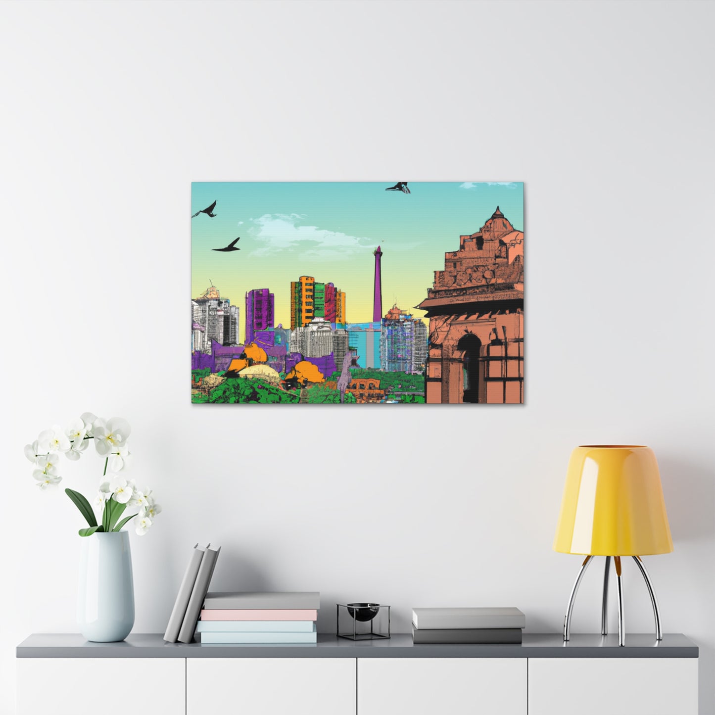 Pashmir Mountain - Destination India - Canvas