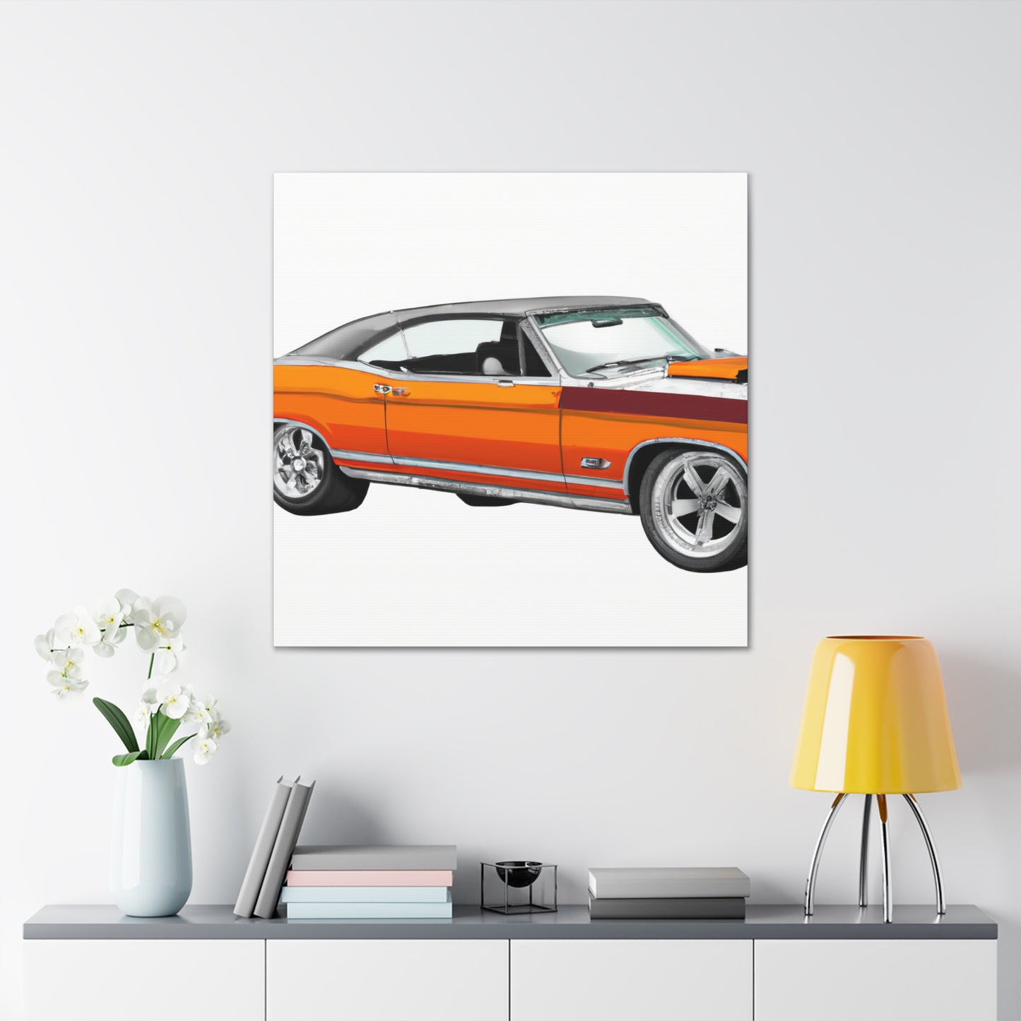 Drag Baby - Automobile - Canvas