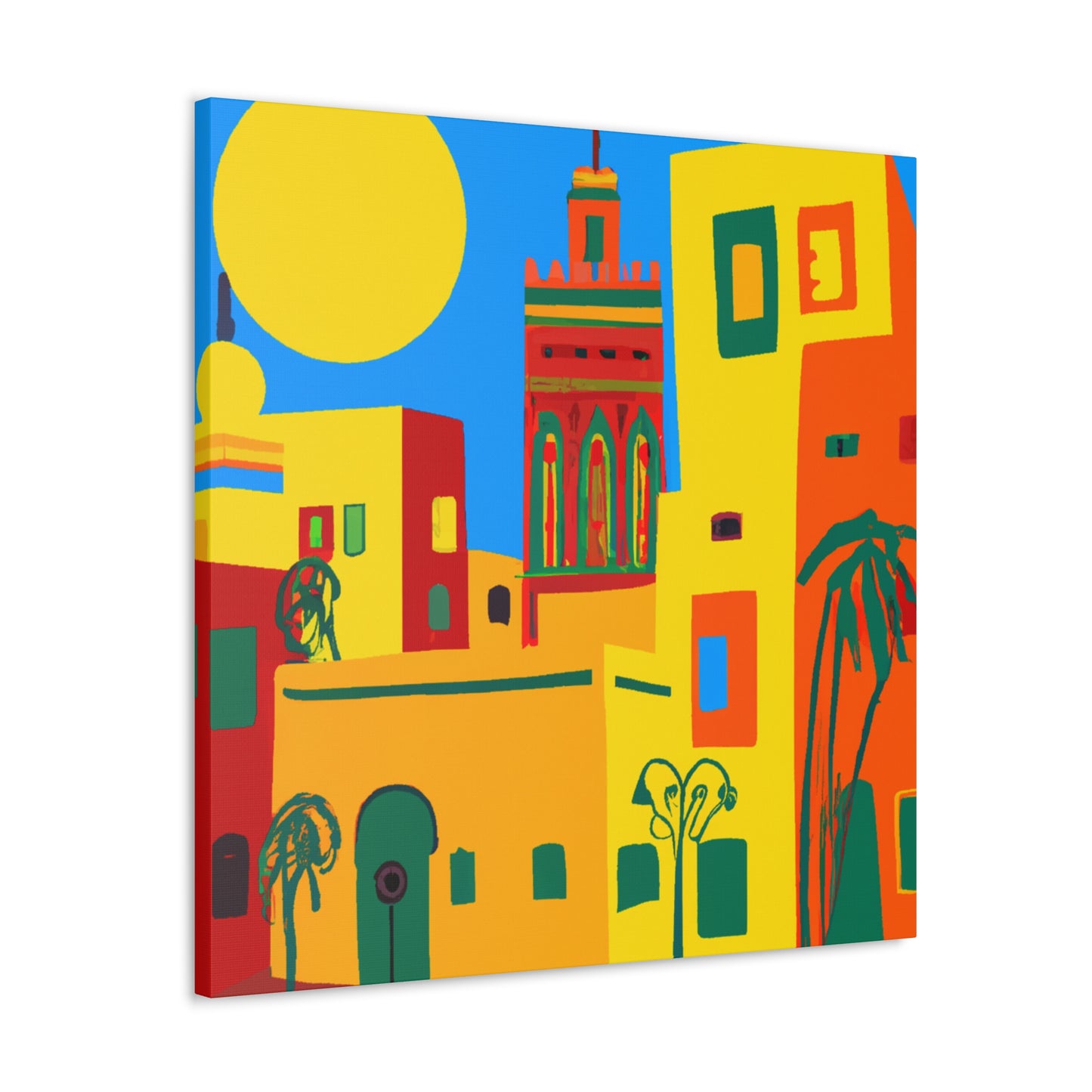 Ahmed Taulba - Morraco - Canvas