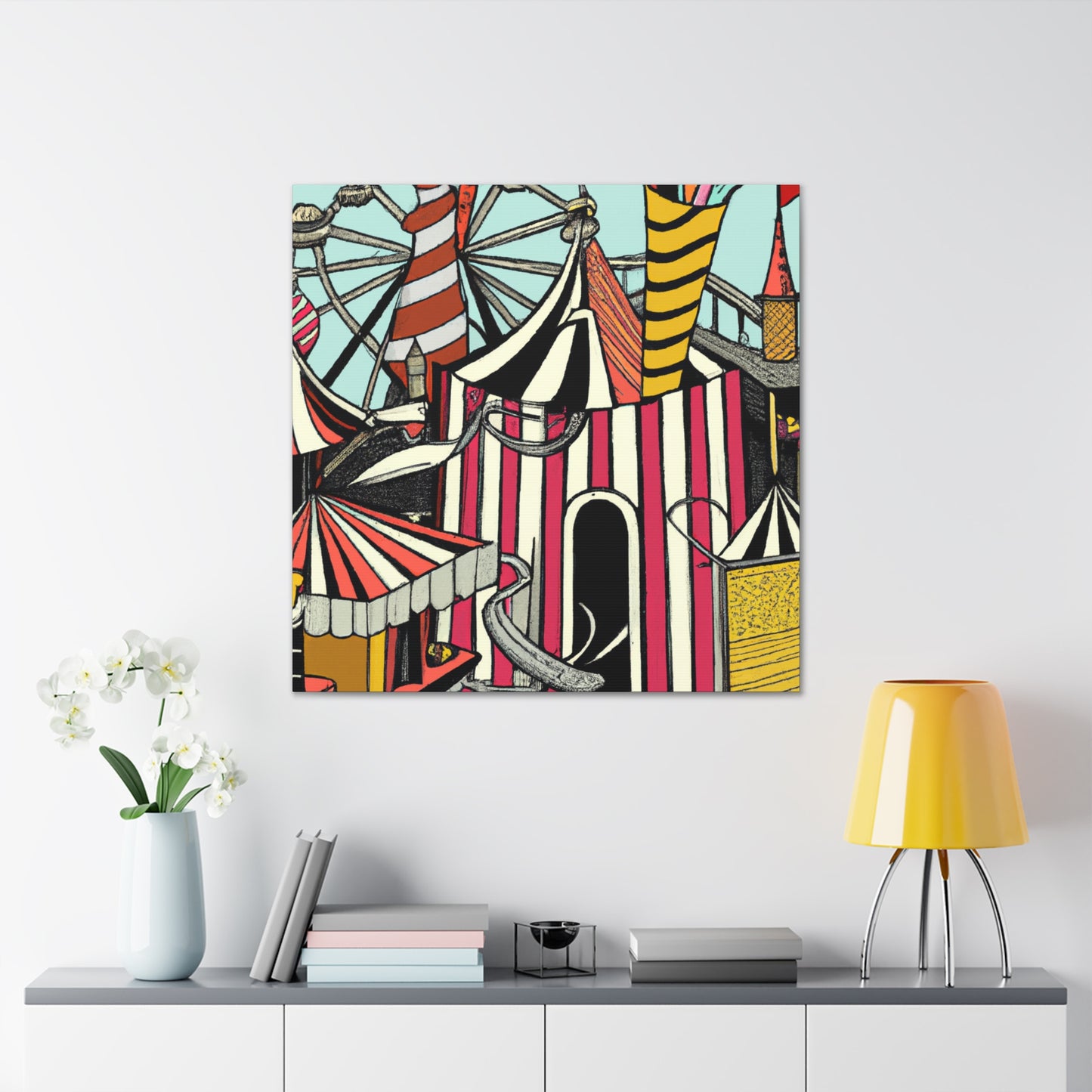 Dreamland Joyride - Amusement - Canvas