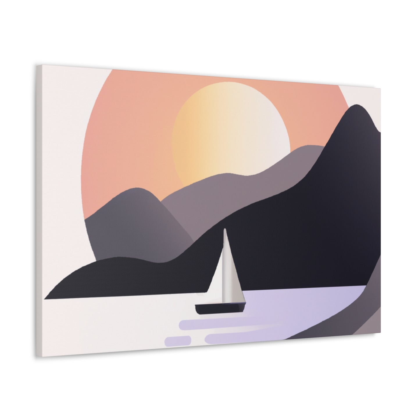 Galaxy Gleam - Minimalism - Canvas