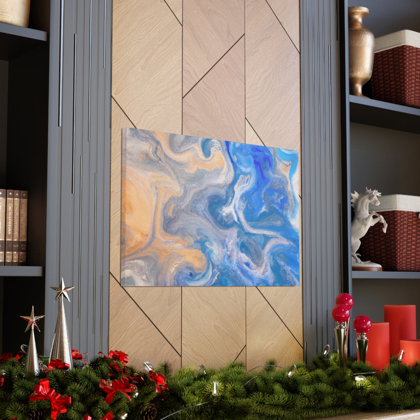 Water Swirl - Abstract Canvas
