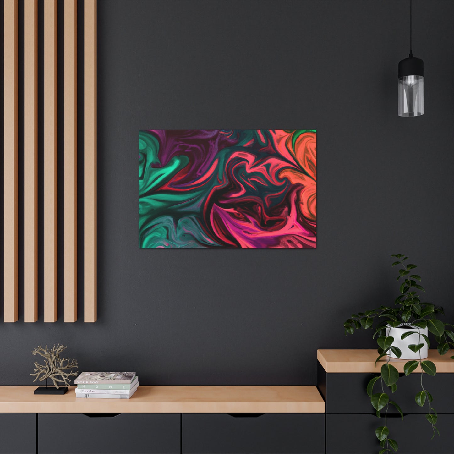Deeper - Canvas - Abstract