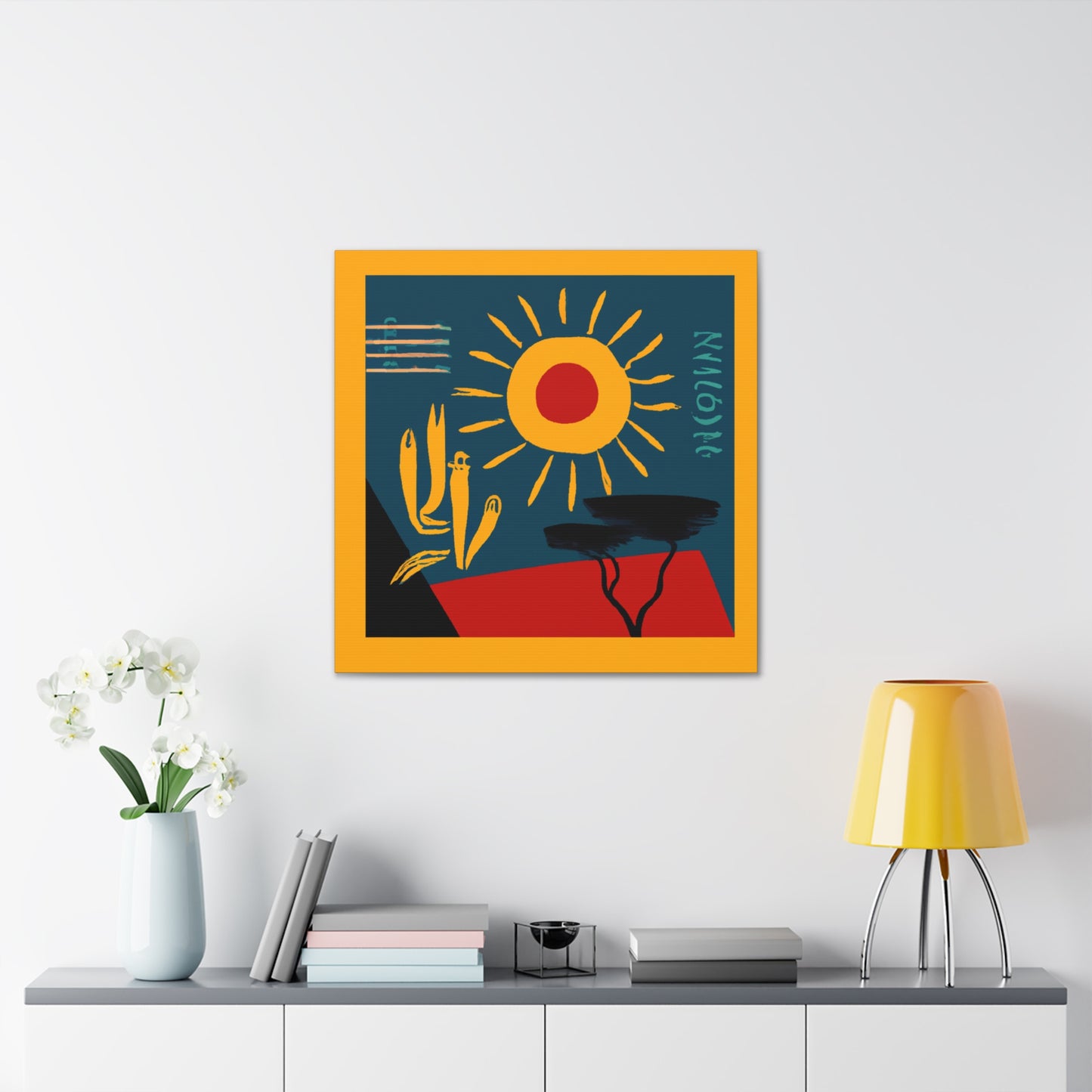 Sandyfeather - Midcentury Canvas