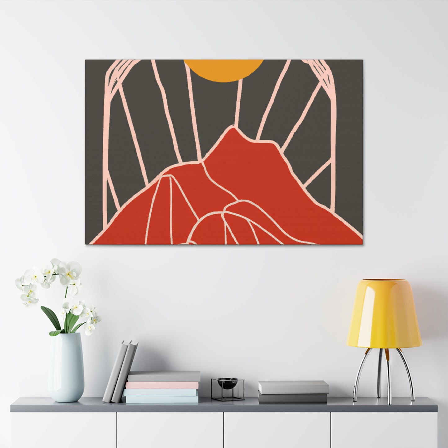 Tumblefur - Midcentury Canvas