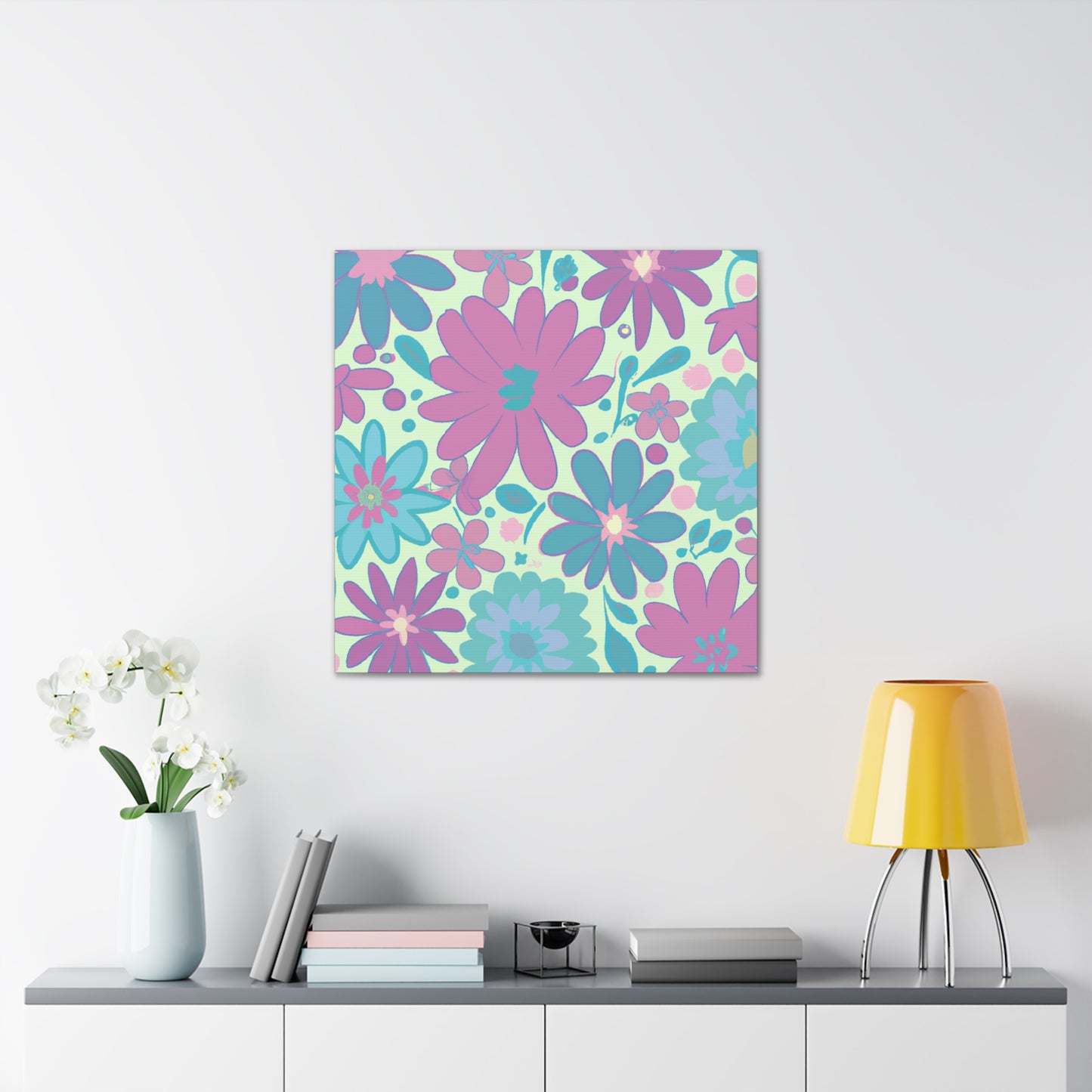 Delightful Daisy - Floral - Canvas
