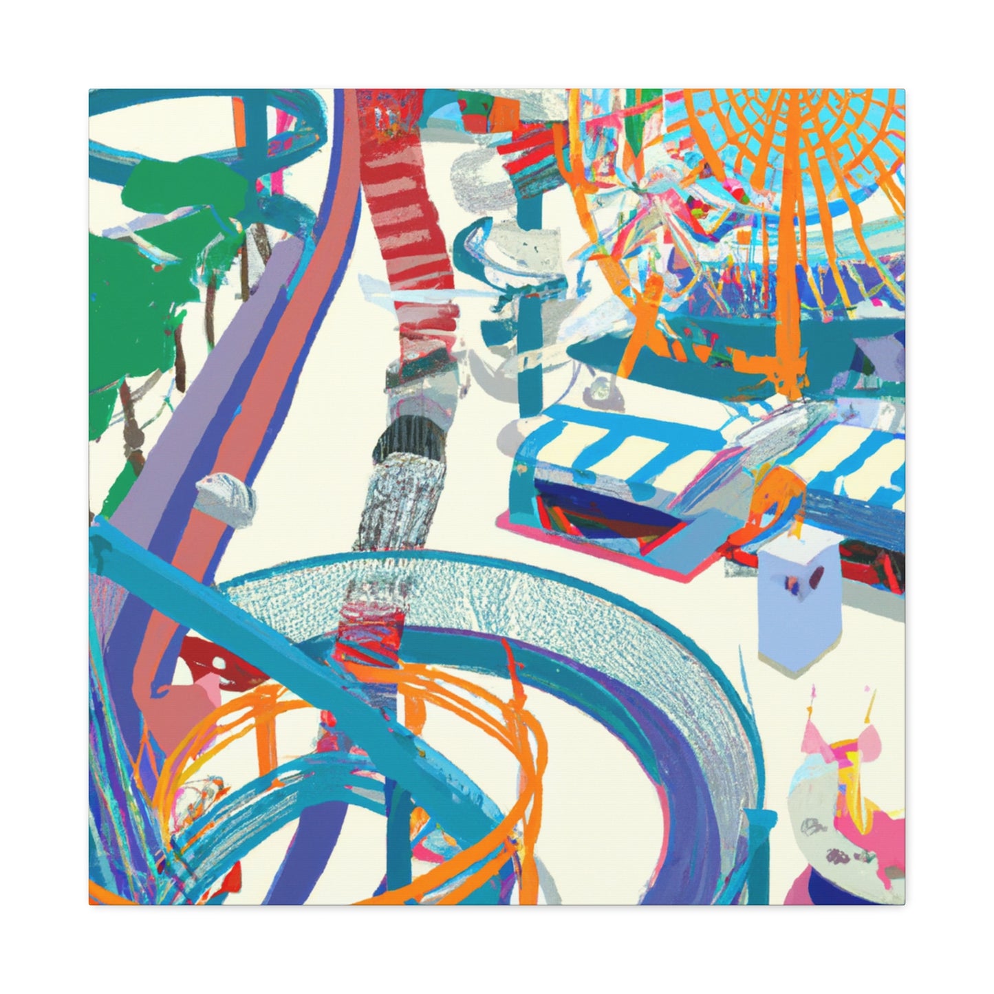 Frenzyland - Amusement - Canvas