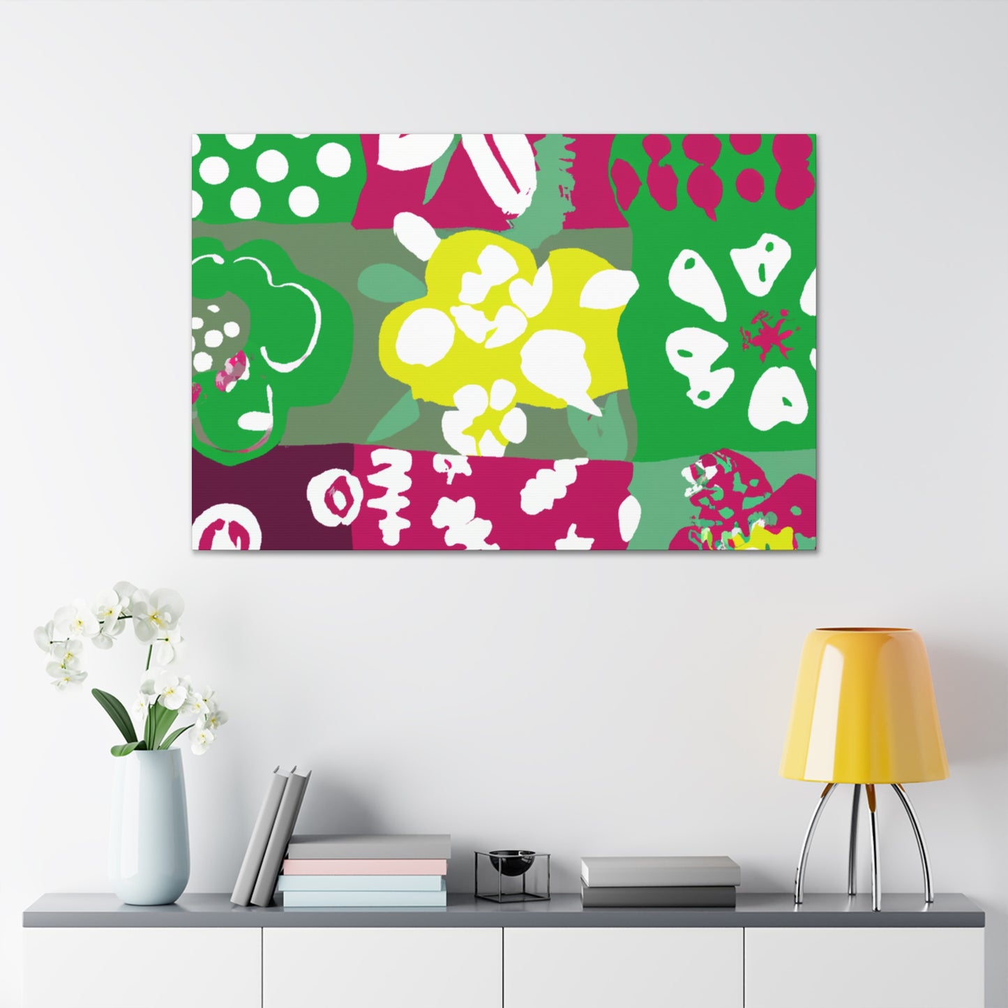 Blossomburst - Floral - Canvas
