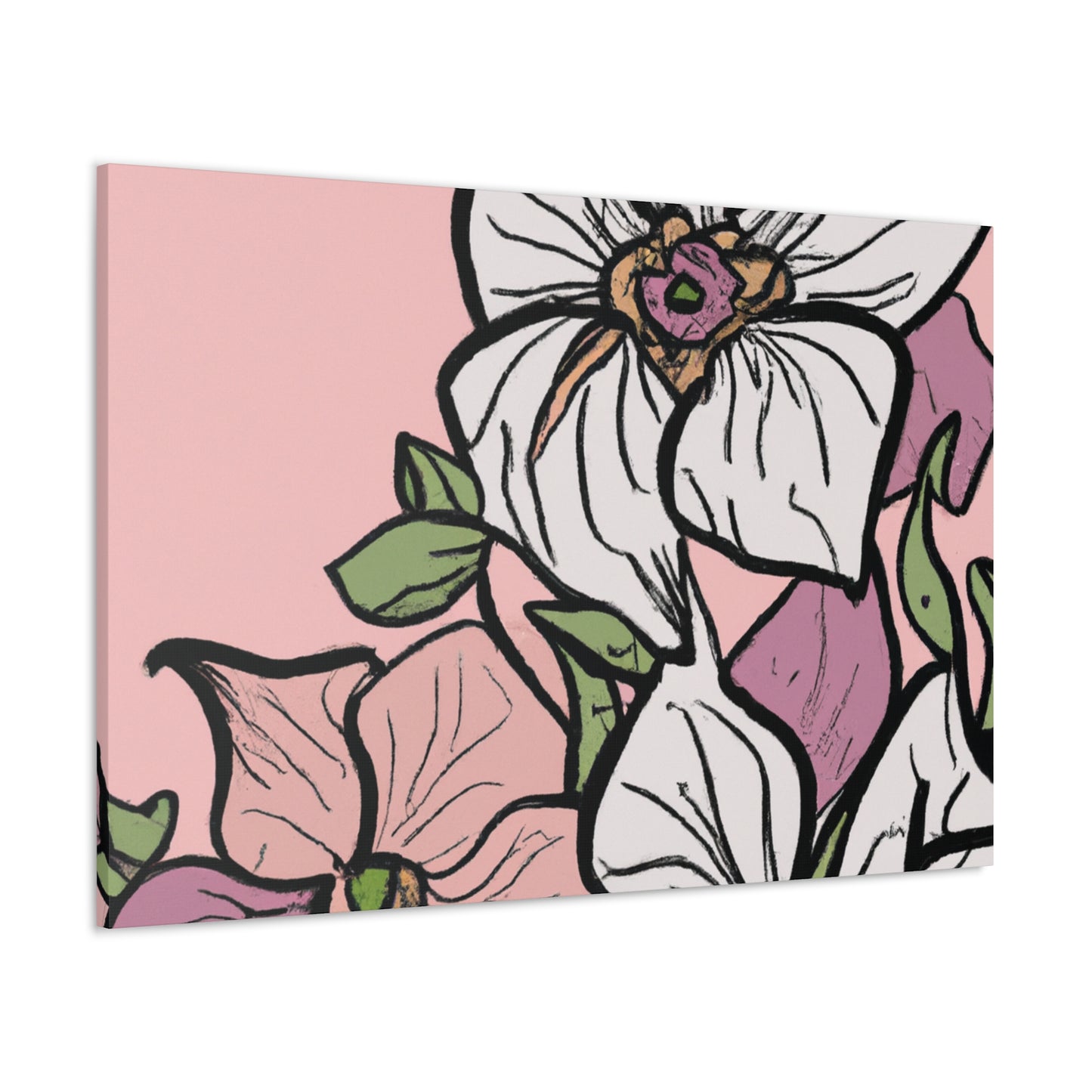 Blossomella - Floral - Canvas