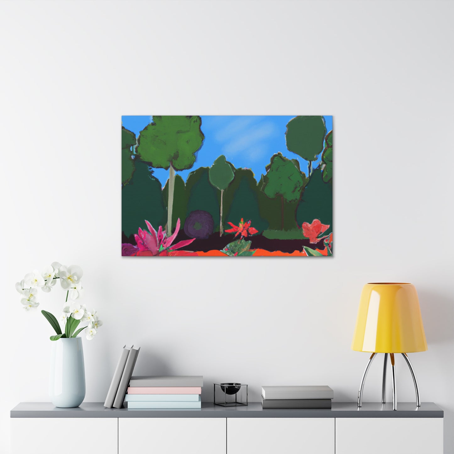Gardenia Paradise - Landscape - Canvas