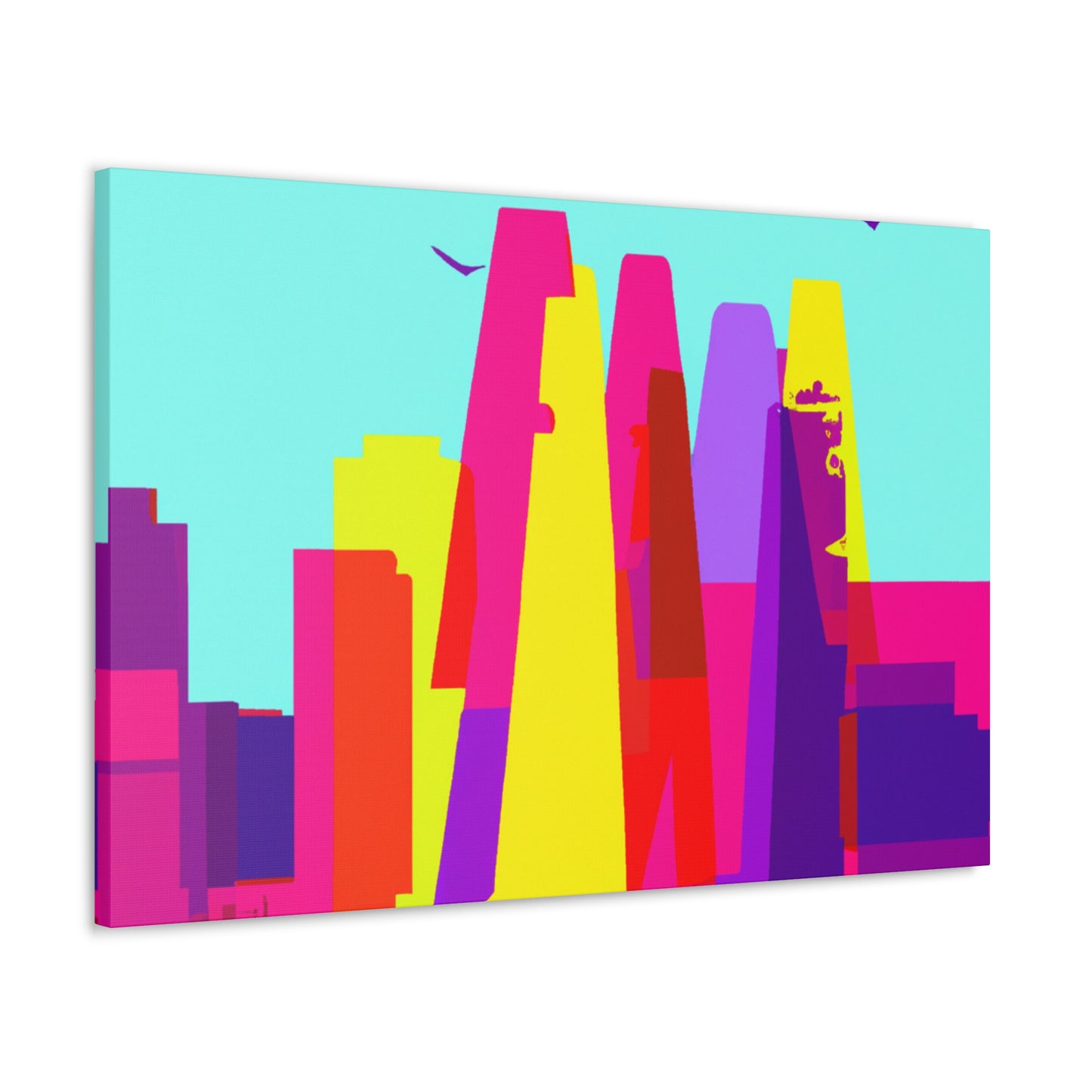 Santiango - South America - Canvas