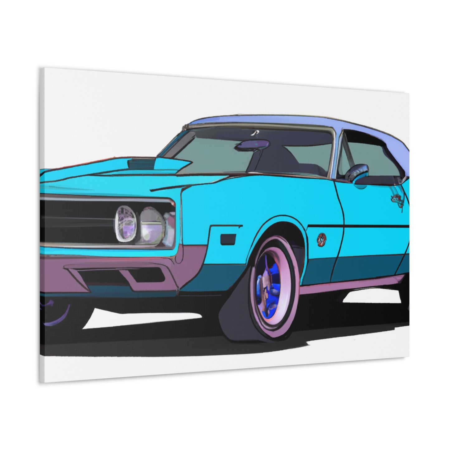 Hot Scorch - Automobile - Canvas