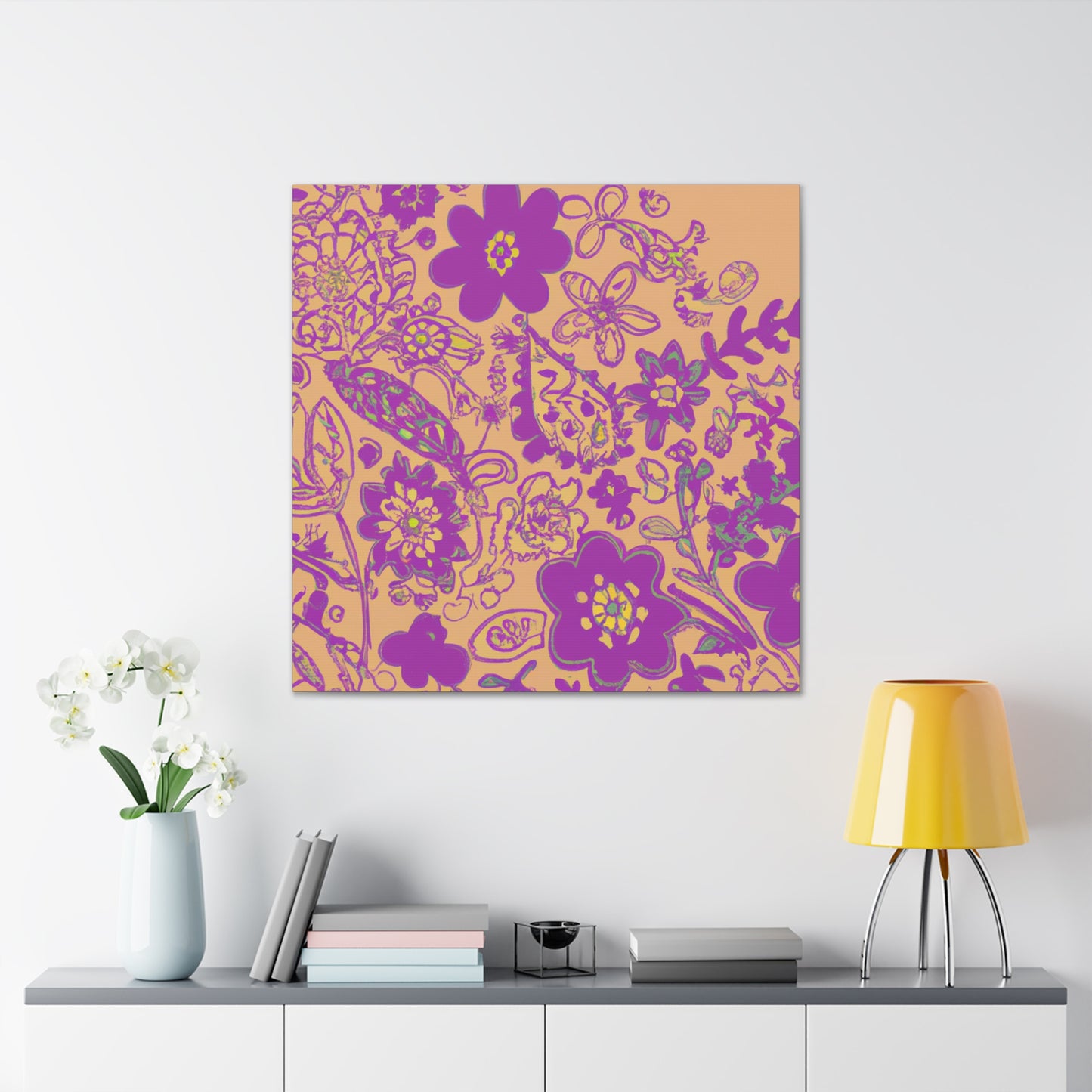 Blossomtide- Floral - Canvas