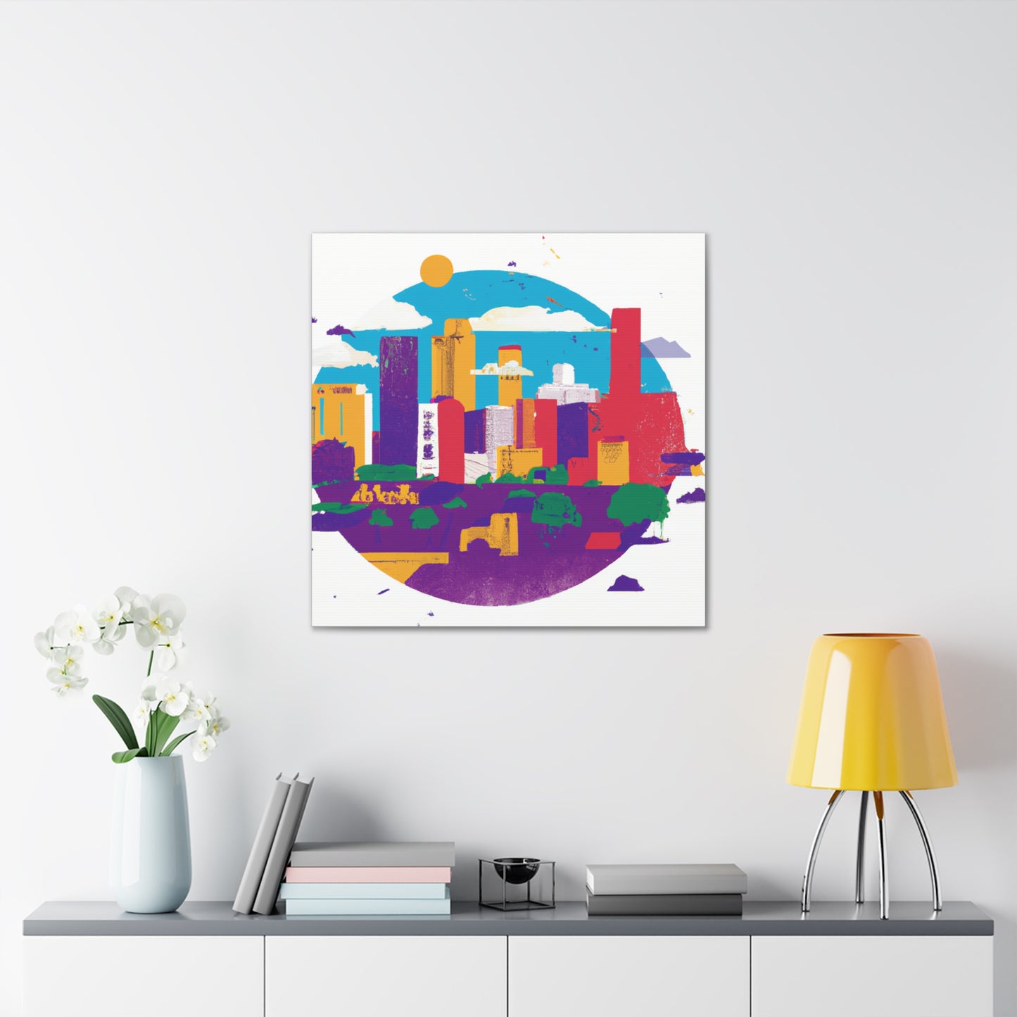 KindleVista - South America - Canvas