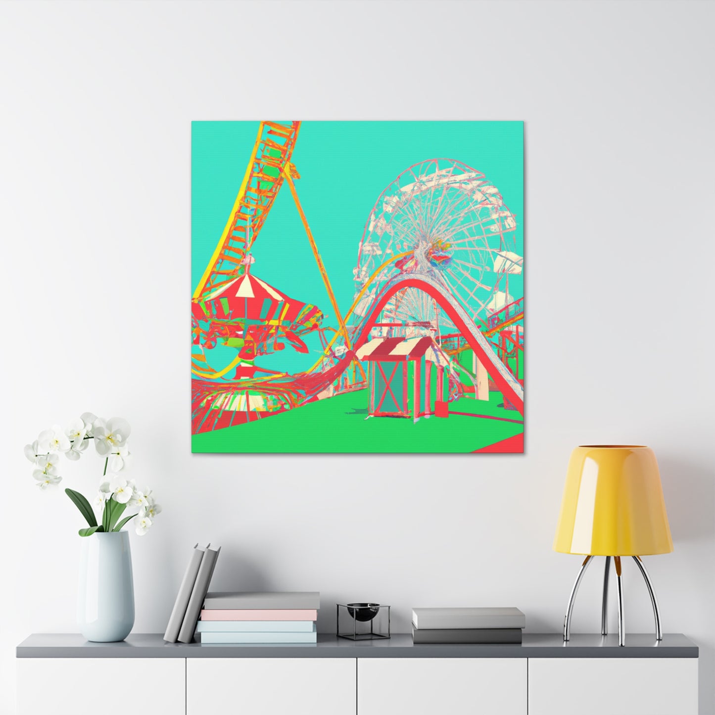 Wonderlandia - Amusement - Canvas