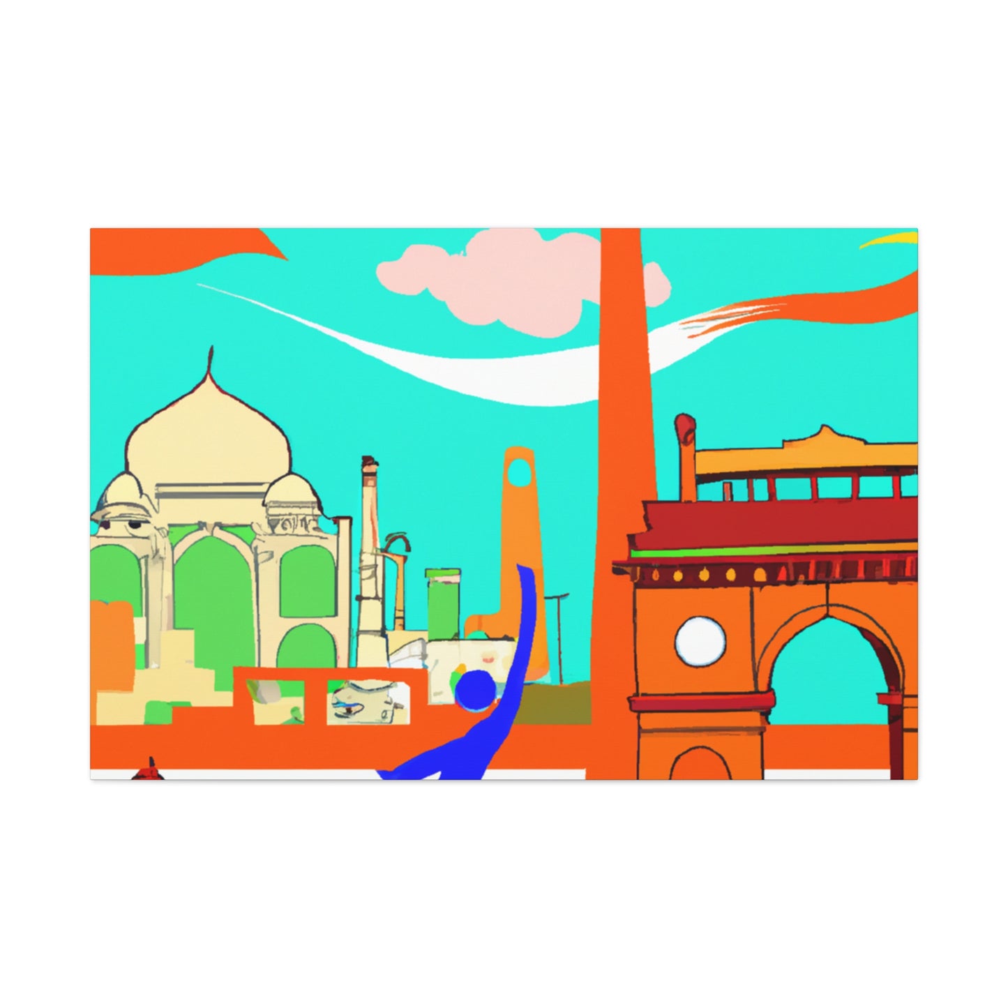 Rathambore - Destination India - Canvas
