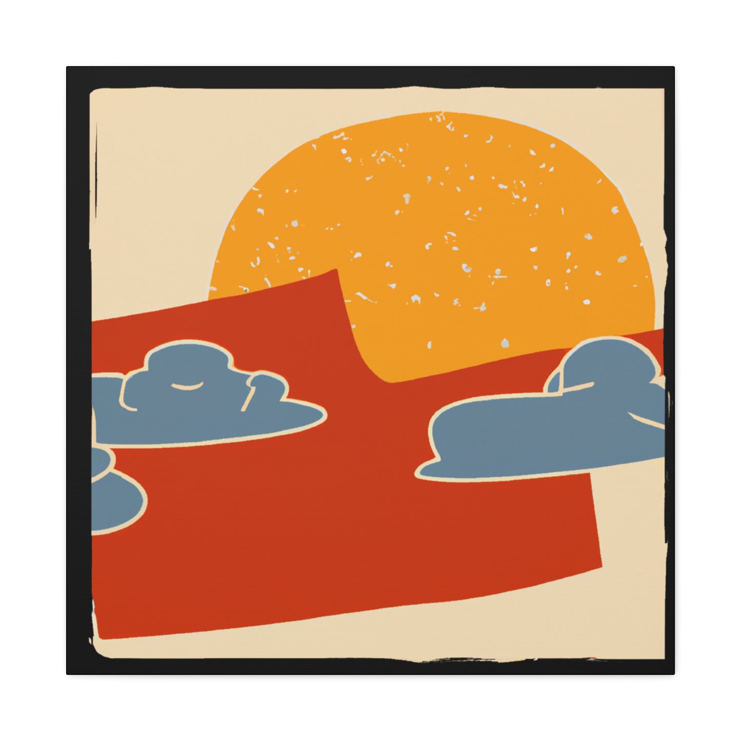 Refreshment Blocks - Midcentury - Canvas