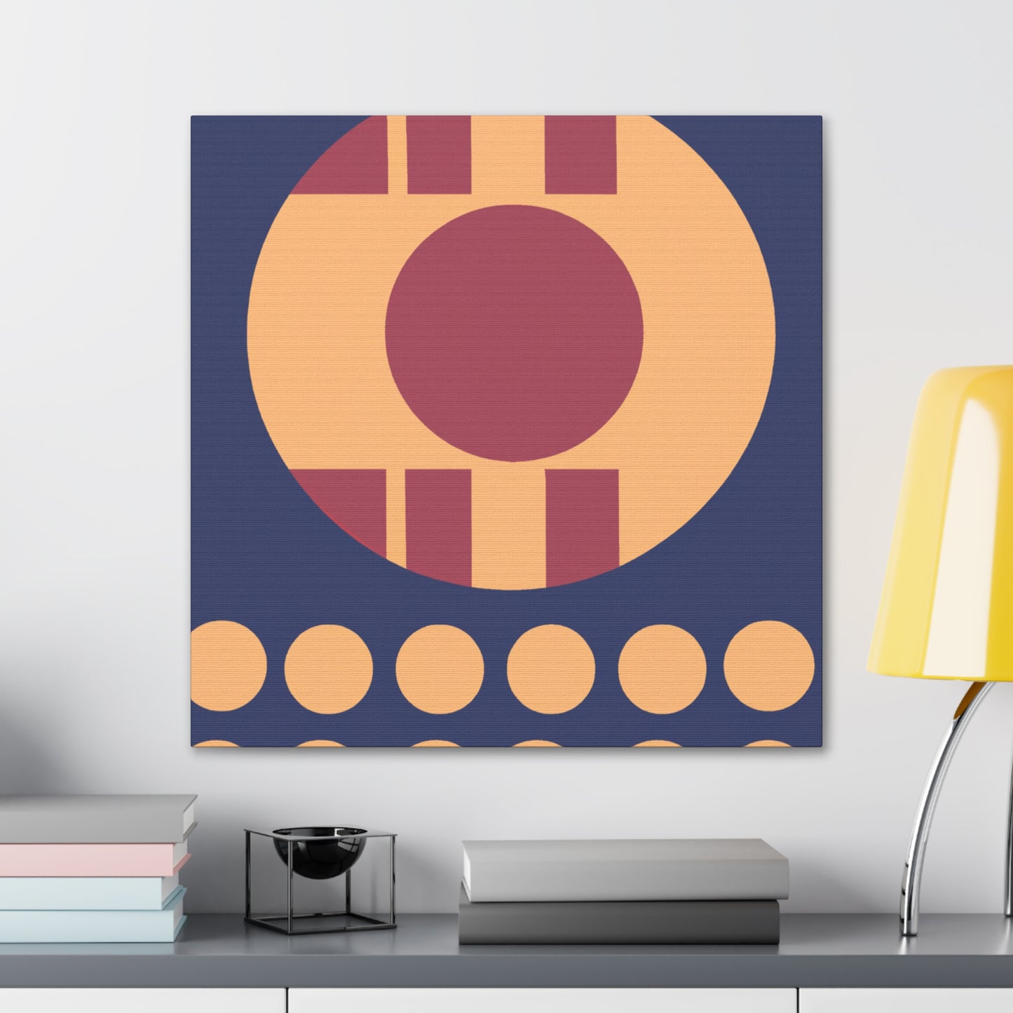Kaleidoscope Radiance - Midcentury - Canvas