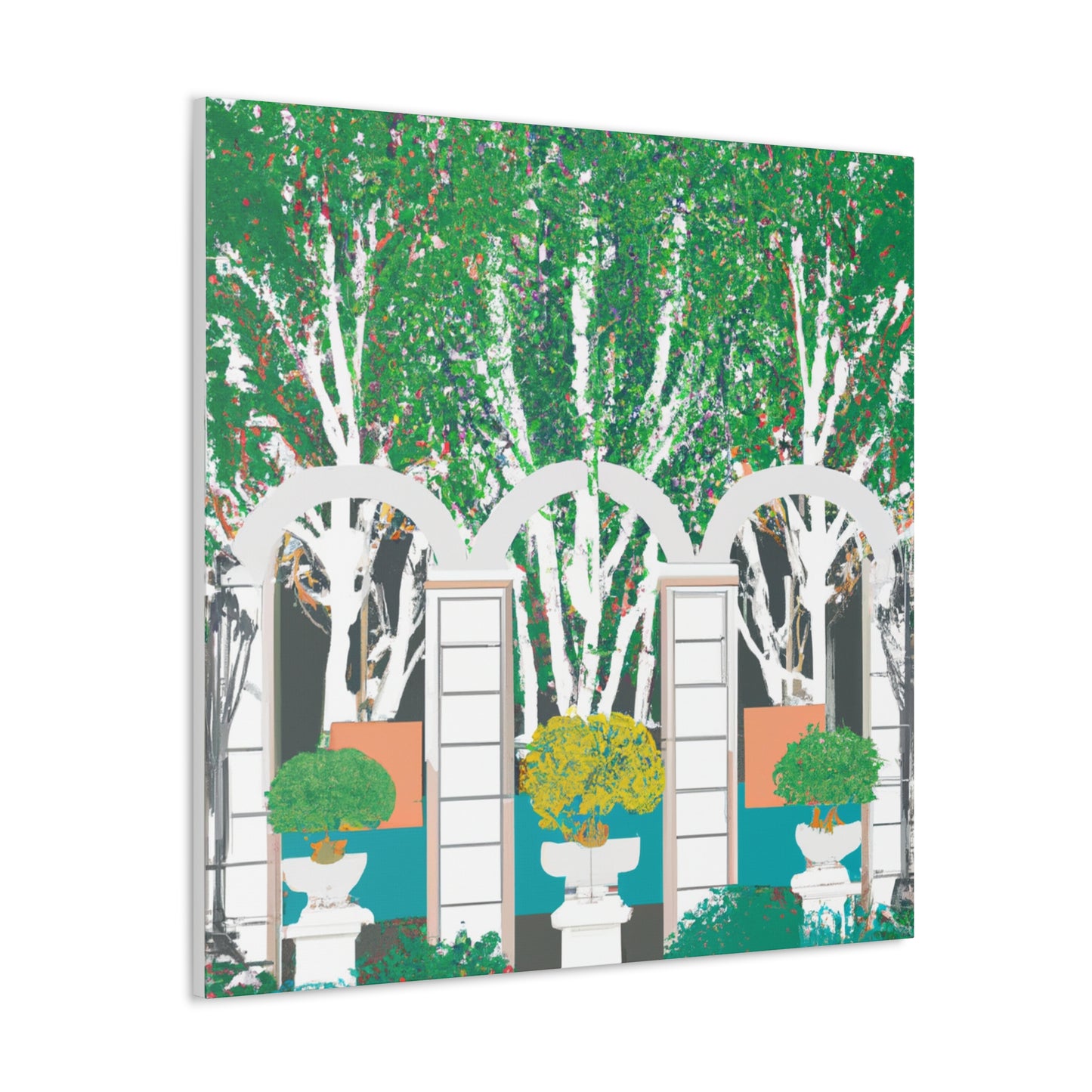 Magnolia Gardens - Landscape - Canvas