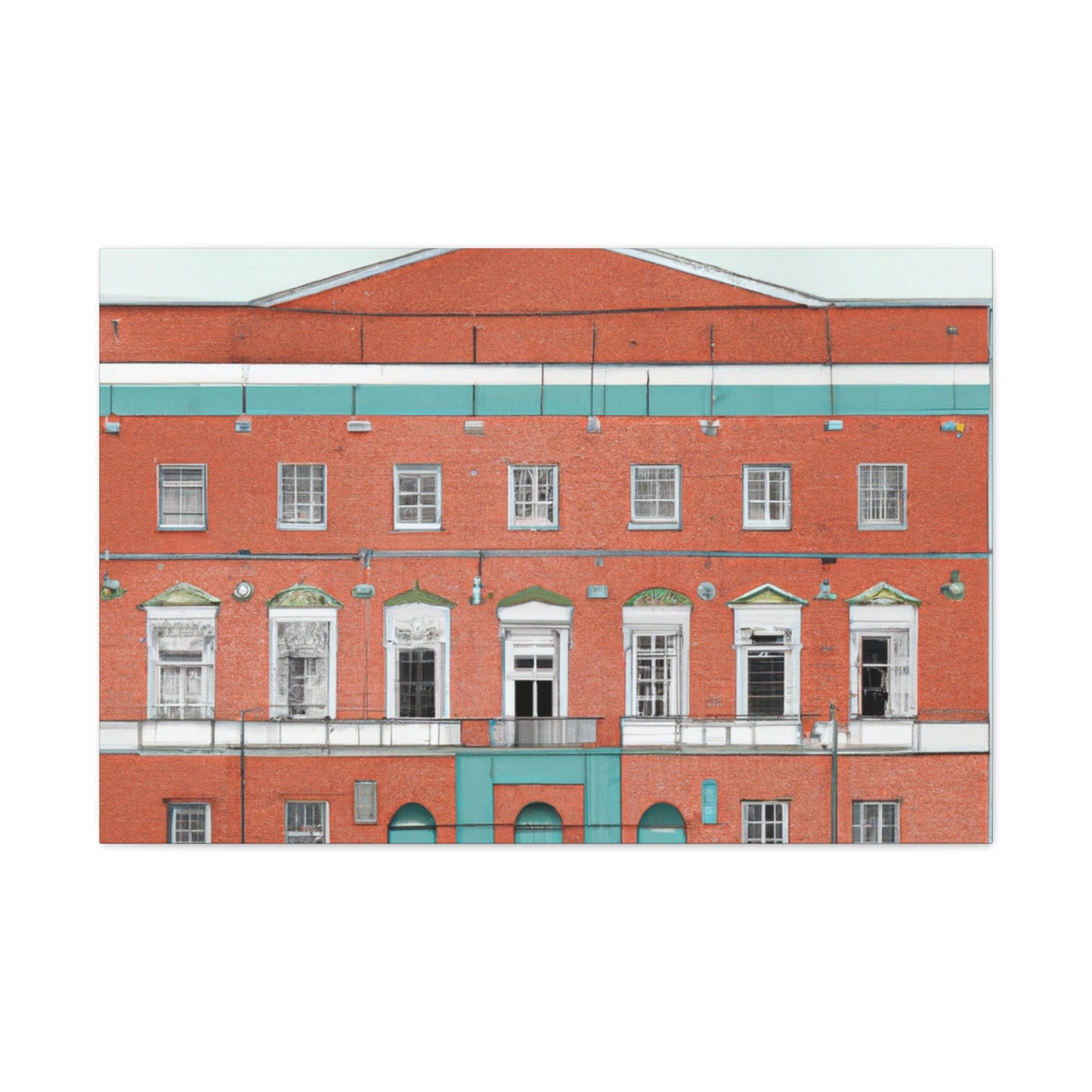 Evanmorella Hardscouth - Canvas - Architectural