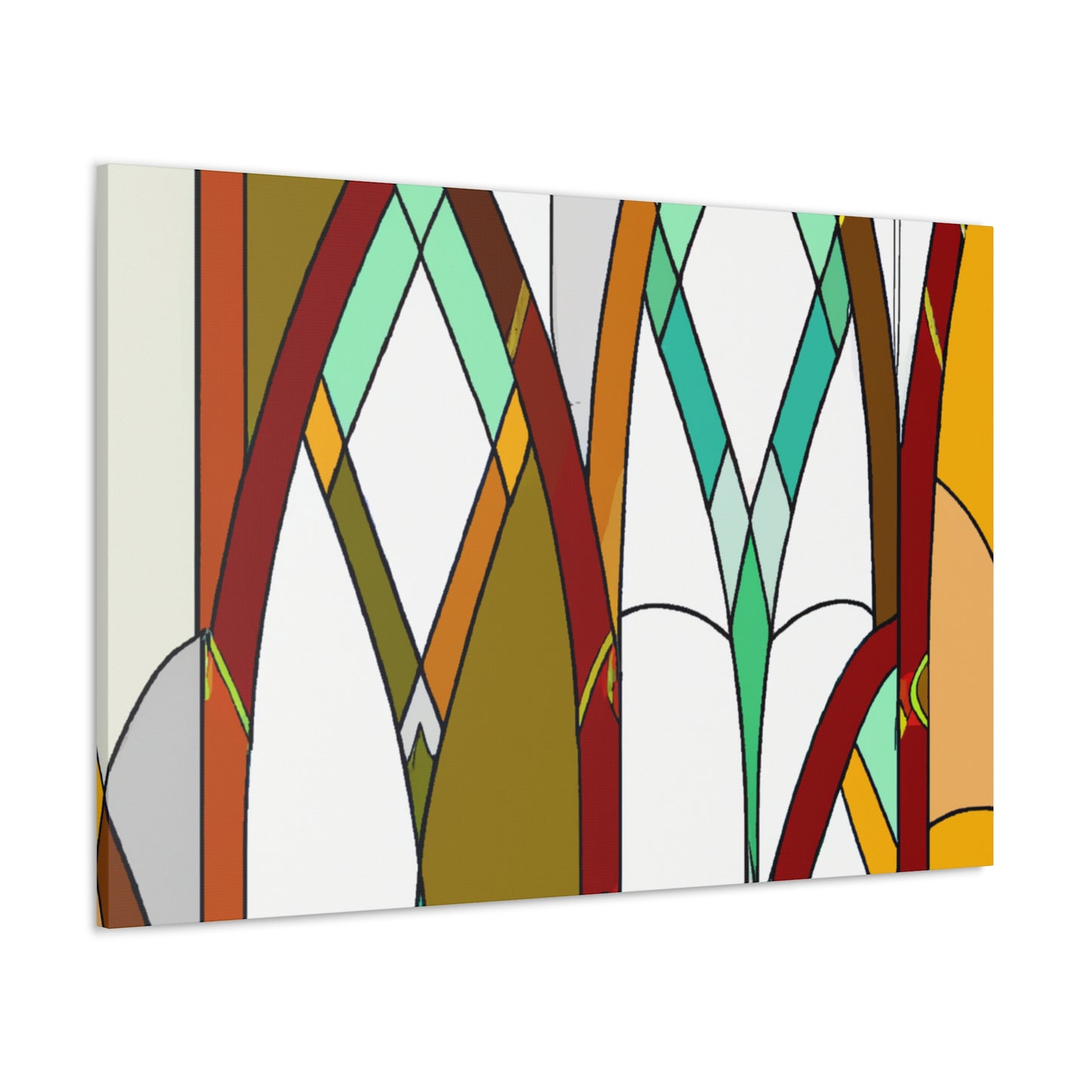 Arched- Glass Canvas