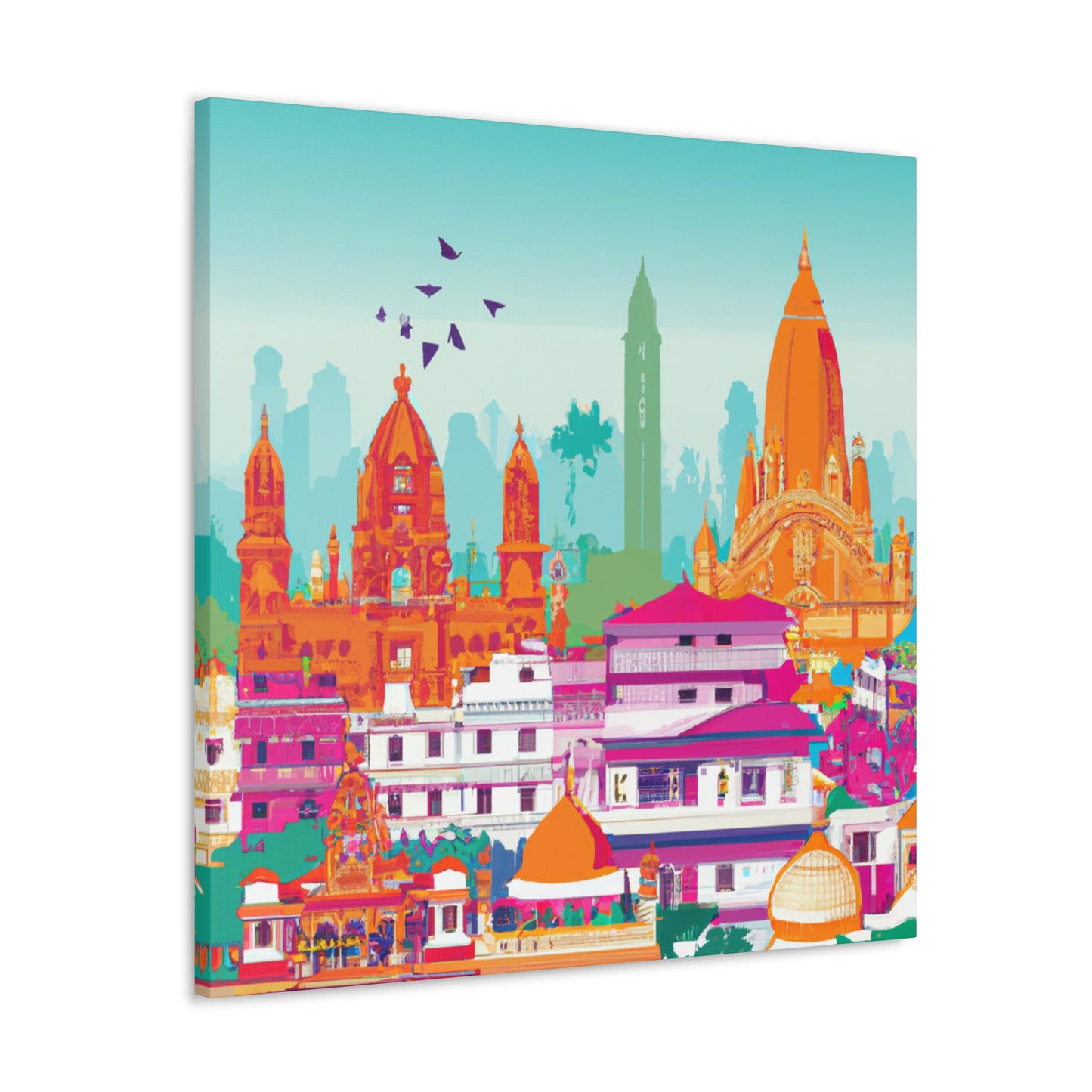 Taj Mahal - Destination India - Canvas