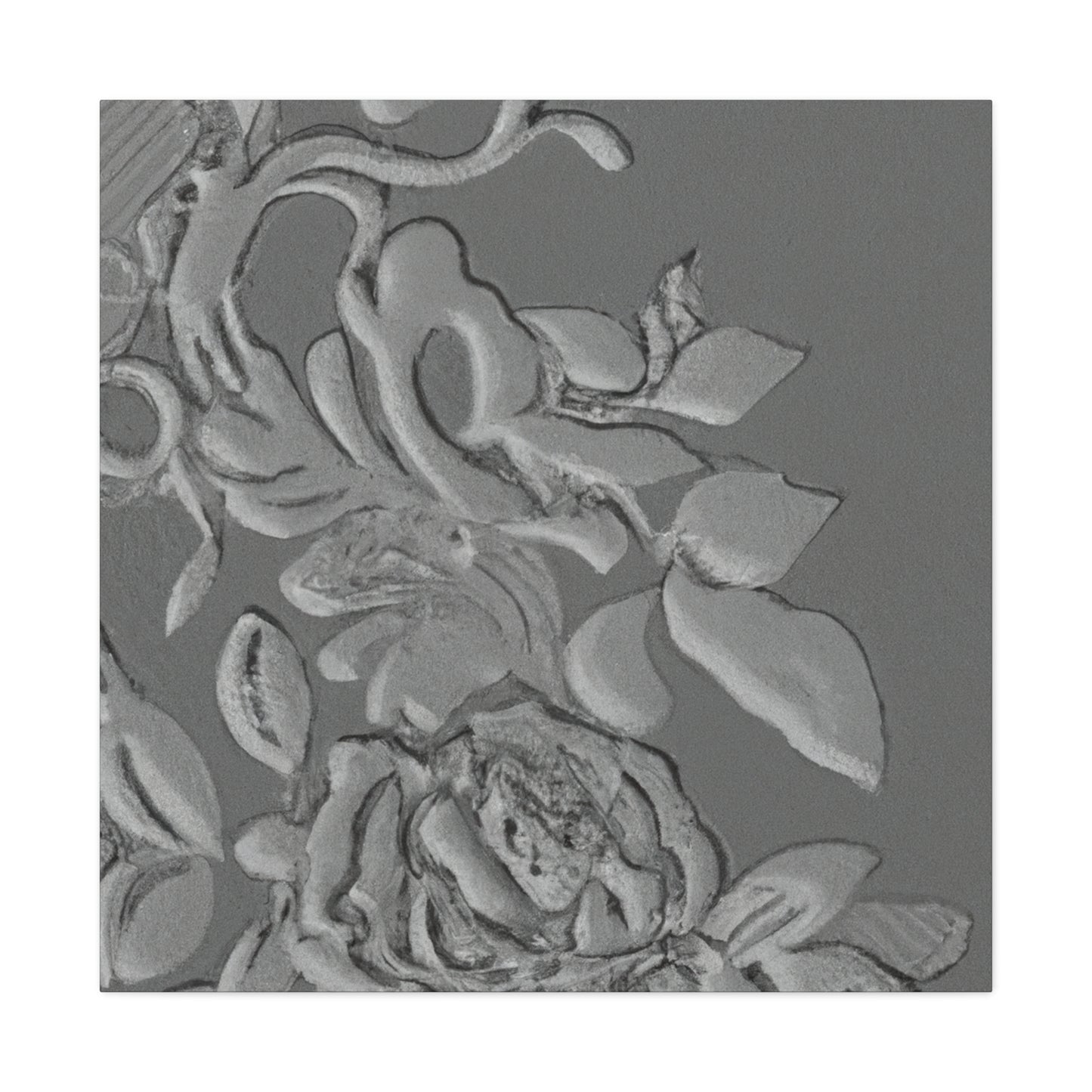 Blissful Gem- Floral - Canvas