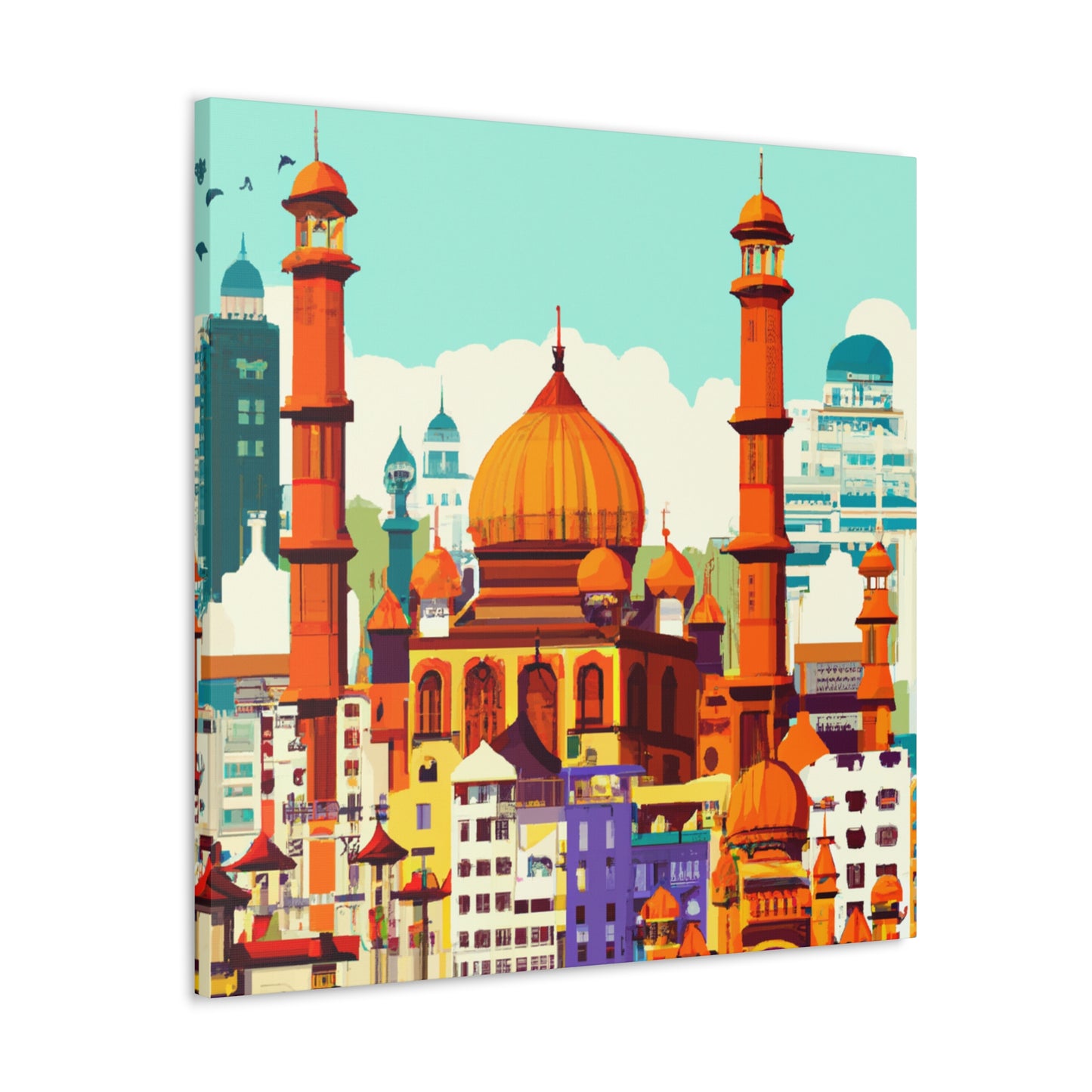 Saagar-Destination India - Canvas