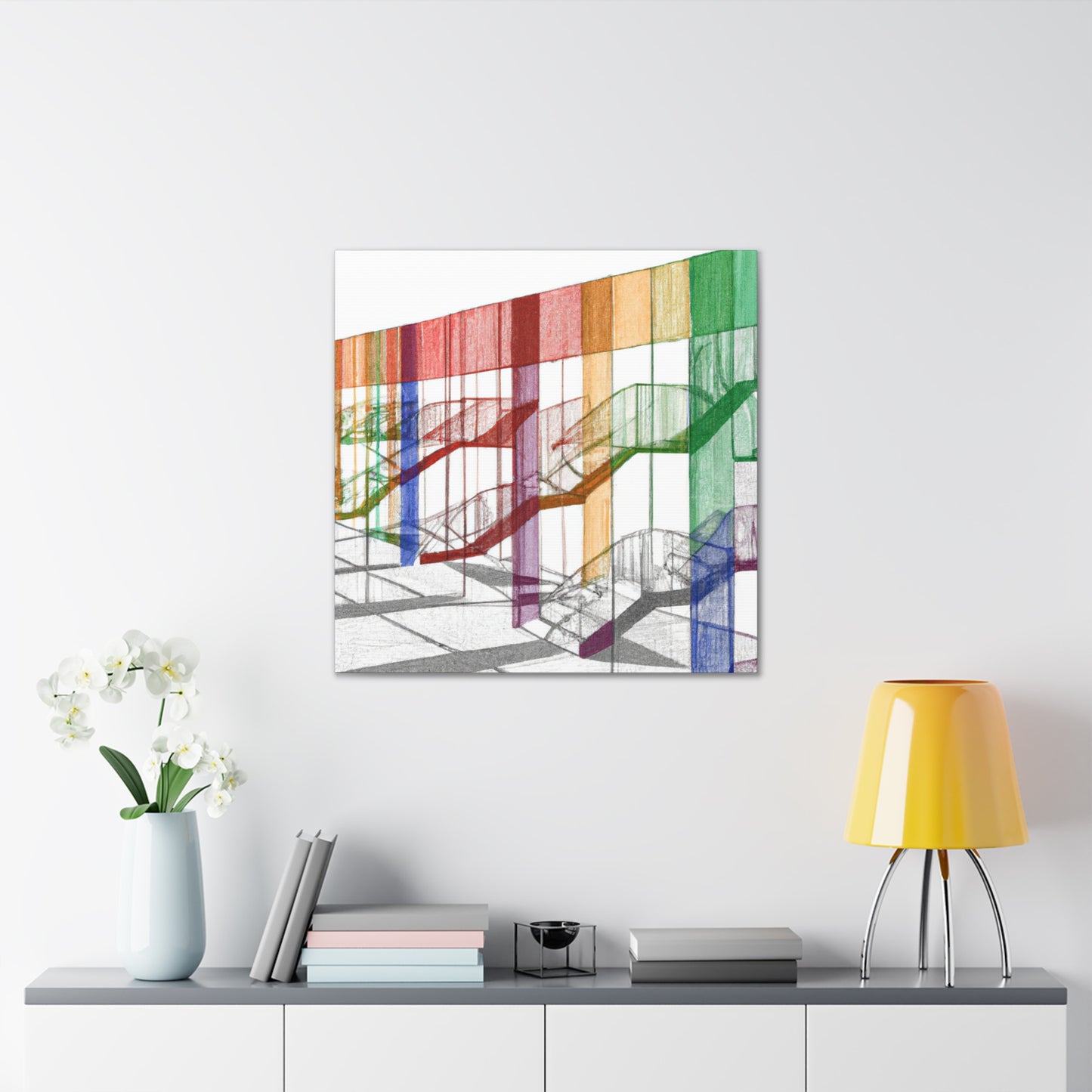 Claude Audouin - Canvas - Architectural