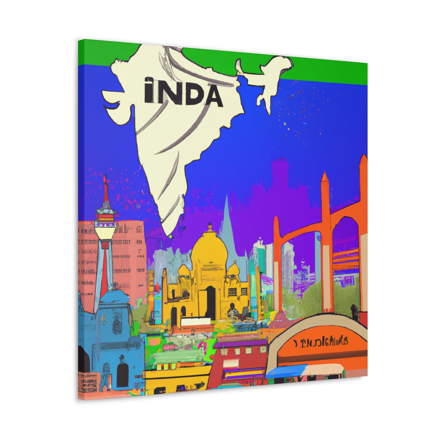 Vivacious Varanasi - Destination India - Canvas