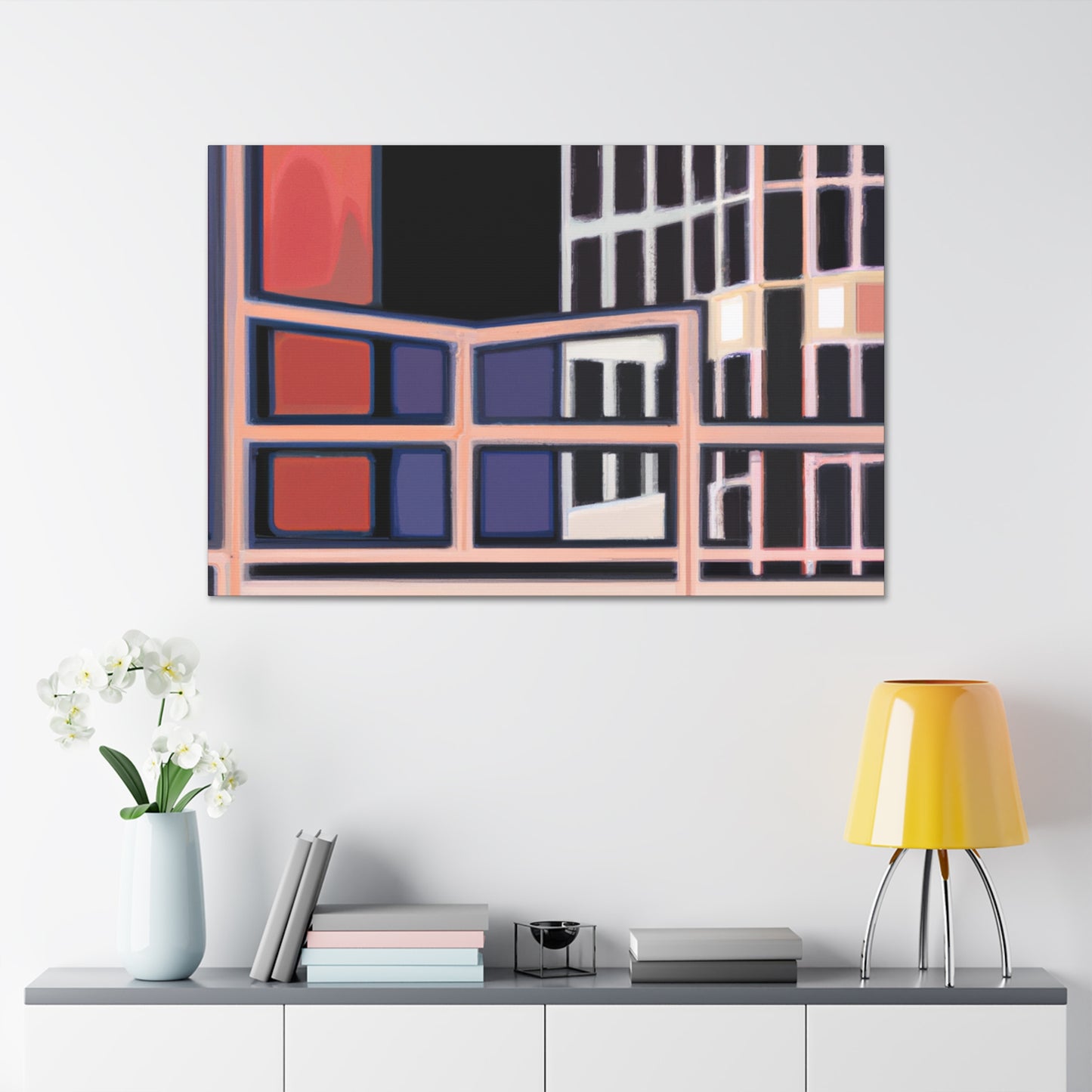 The Fabergé Palace: An Art Deco Masterpiece. - Canvas - Architectural