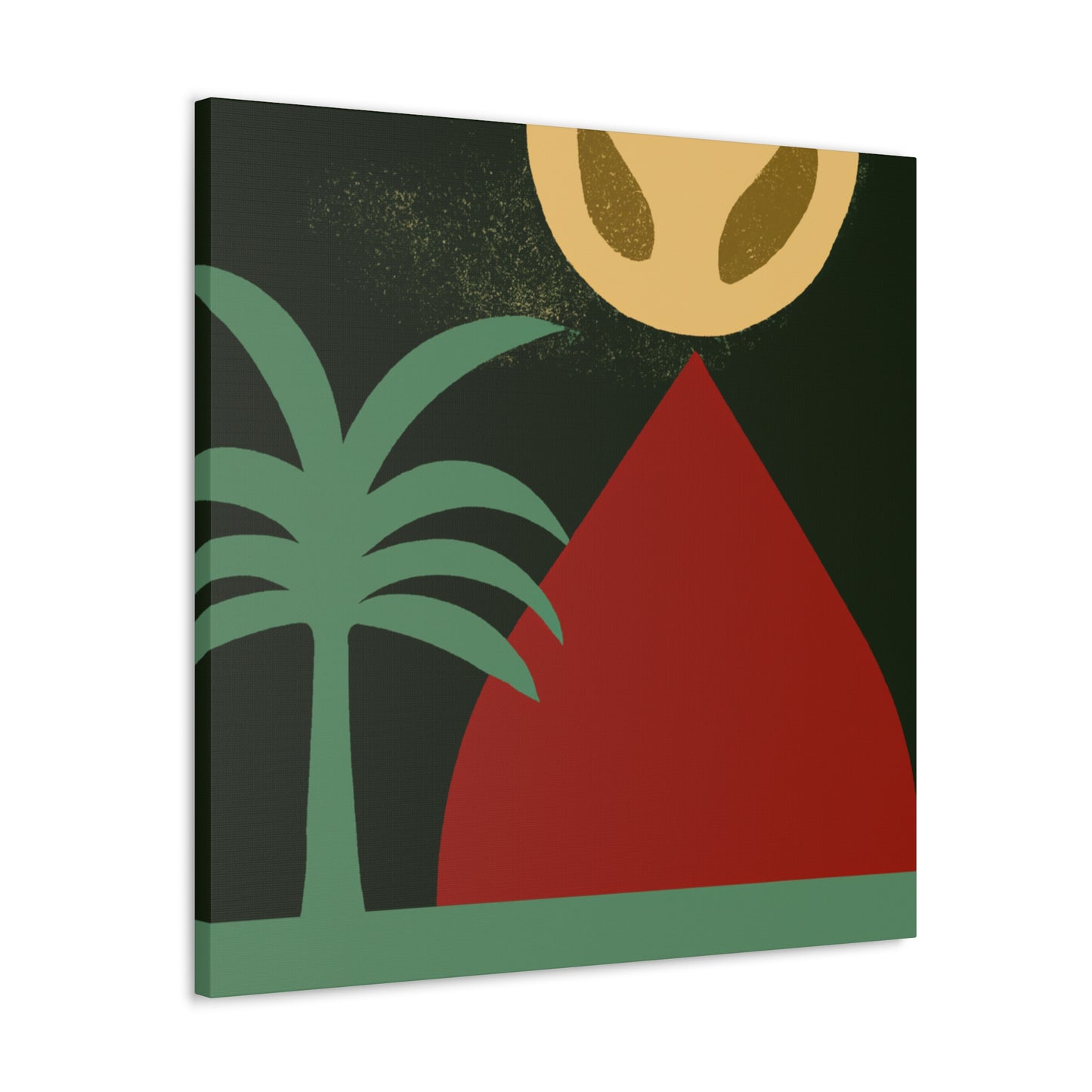 "Majestic Vibrancy - Midcentury" - Canvas