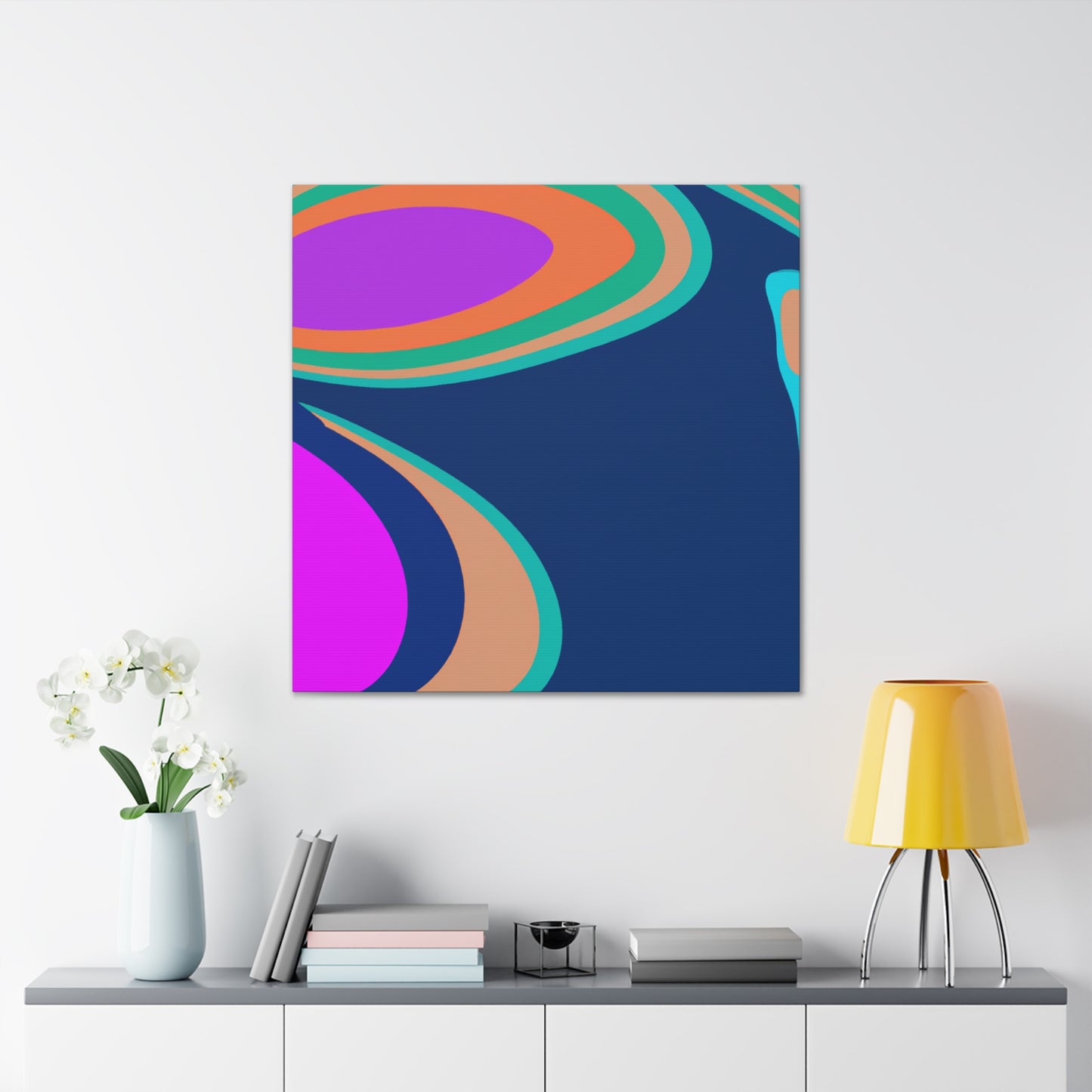 Hypno-Ocean - Abstract - Canvas