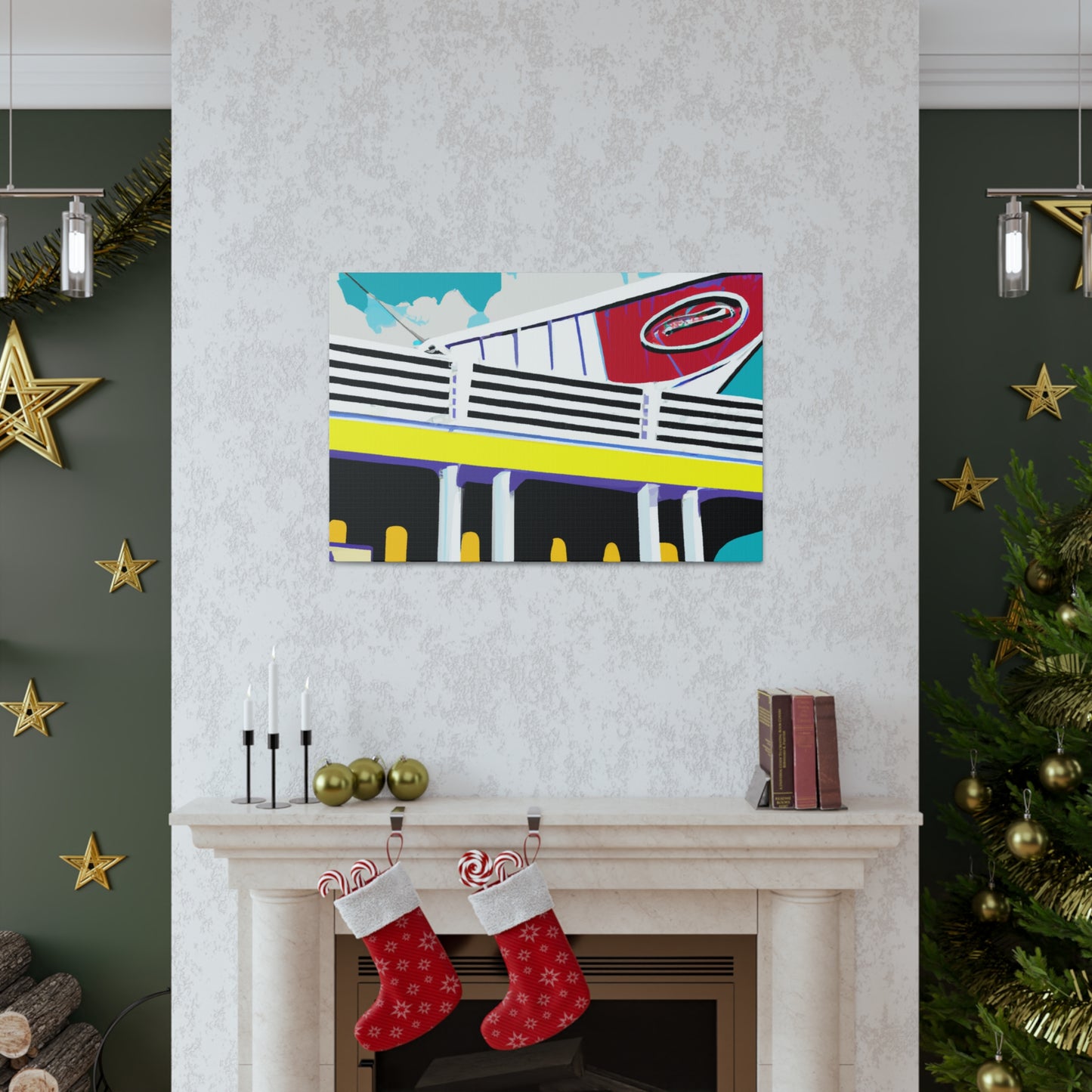 "Happy Days Diner" - Pop Art Canvas
