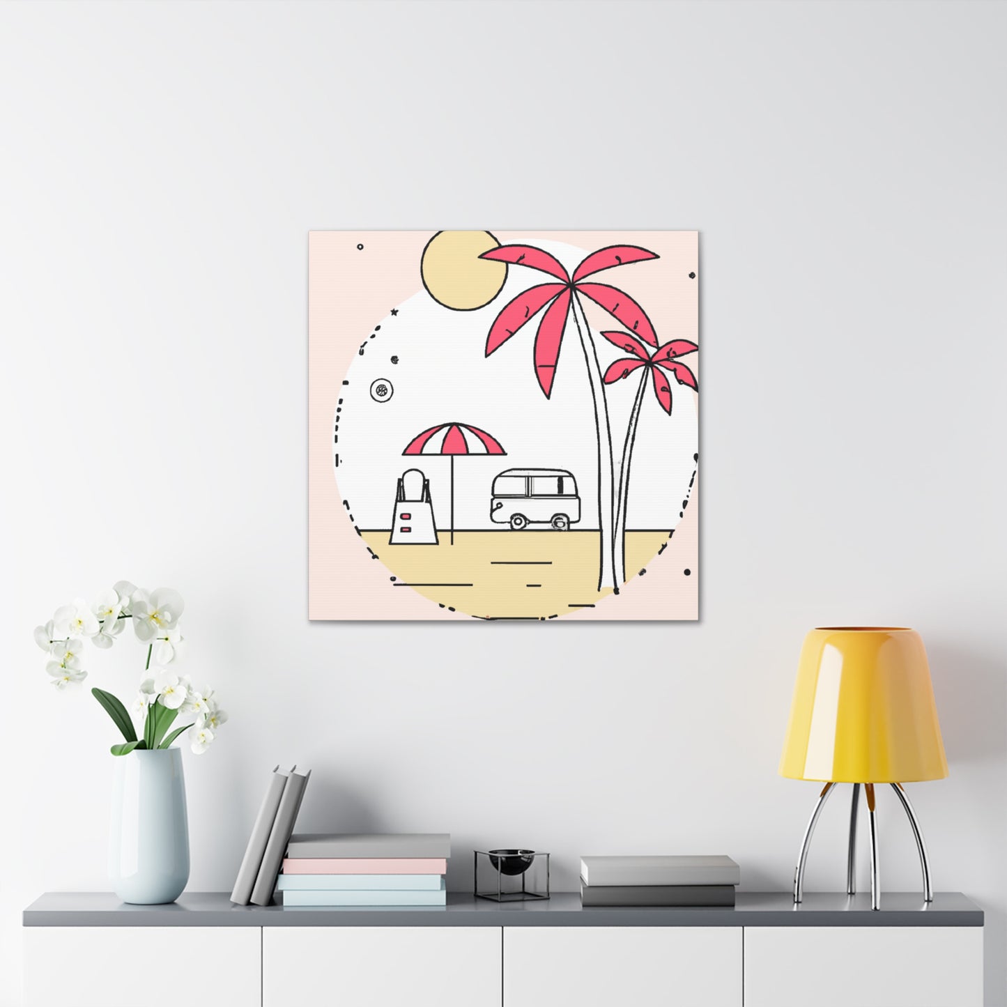 Simple Spectrum - Minimalism - Canvas