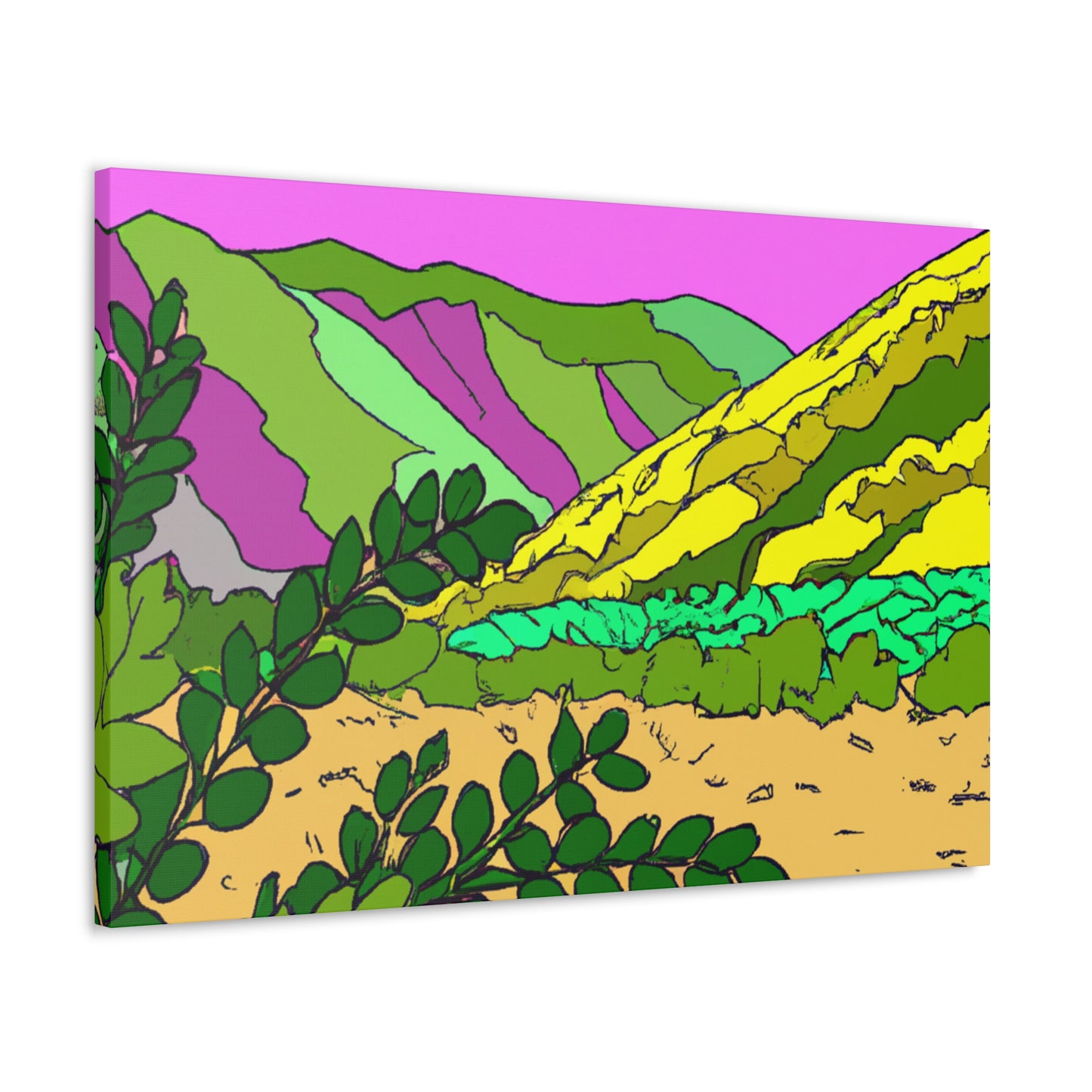 Calico-Landscape - Canvas