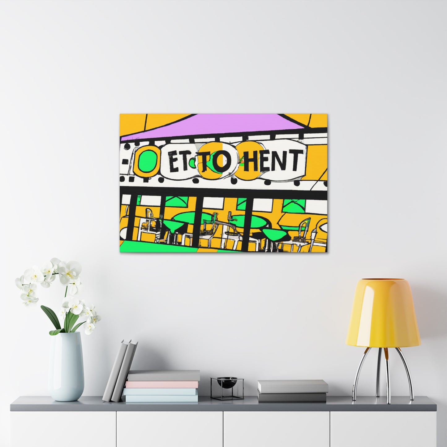 Tent O Rama - Canvas Pop Art