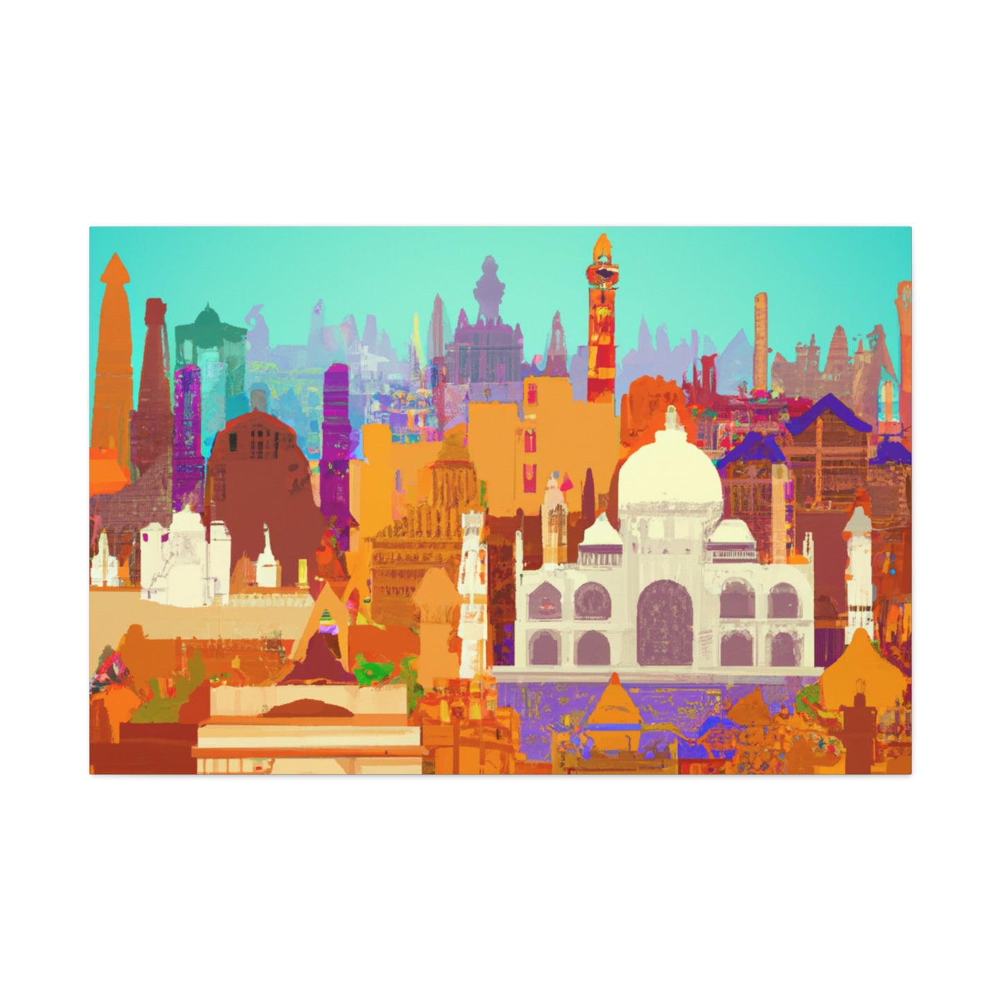 Namaste- Destination India - Canvas