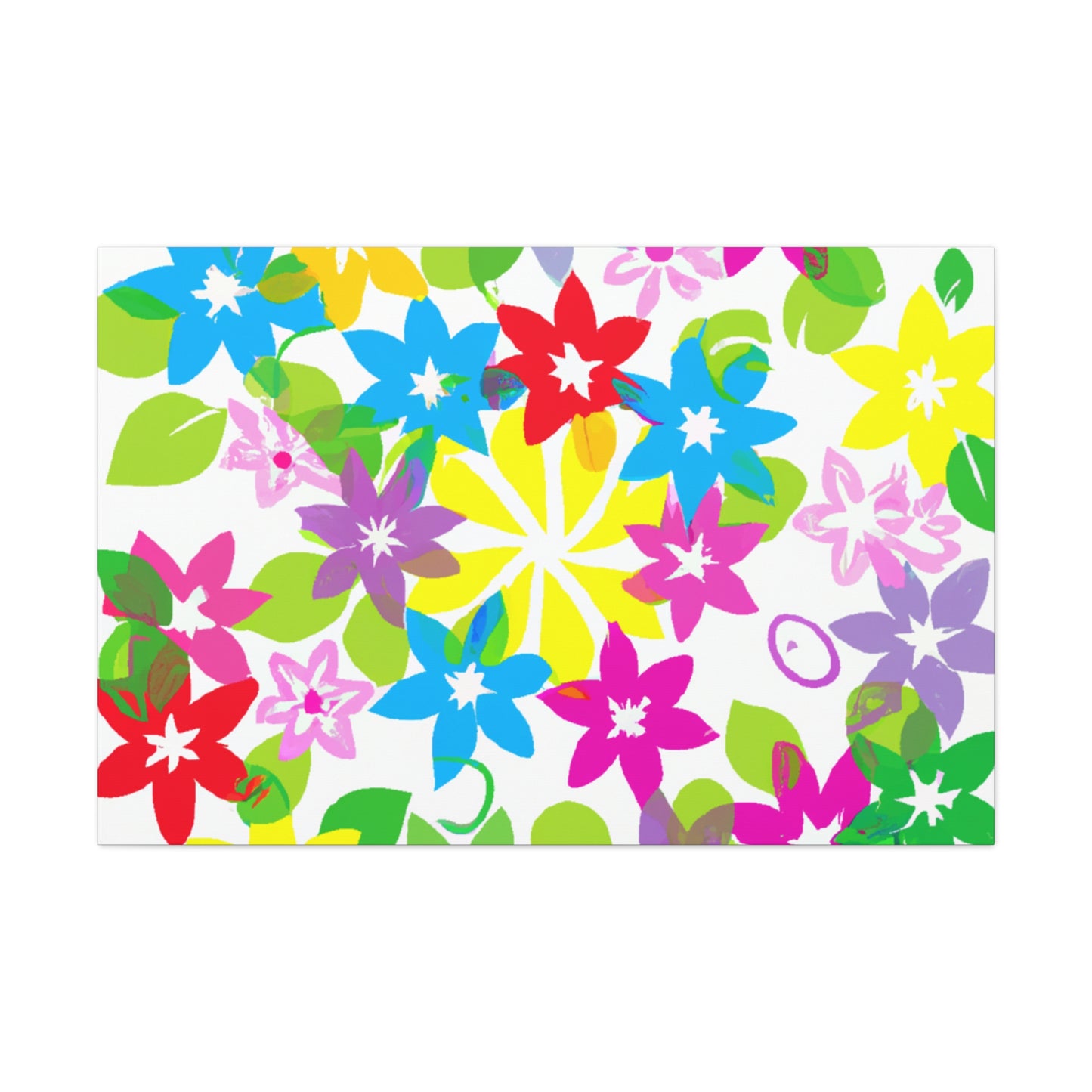 Blossom Palette - Floral - Canvas