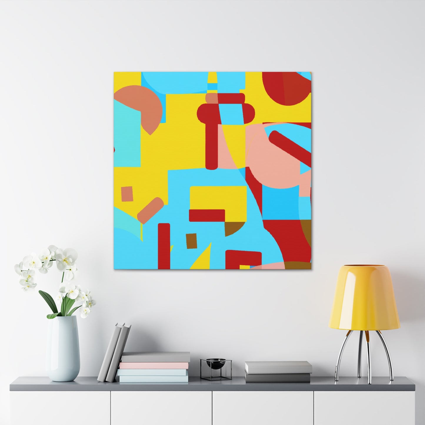 Aquamarine Dream - Abstract - Canvas