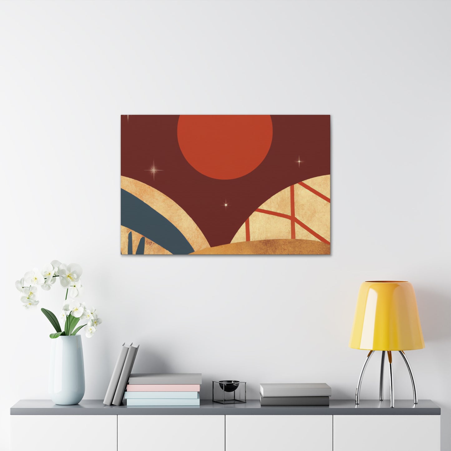 Faded Funk - Midcentury - Canvas