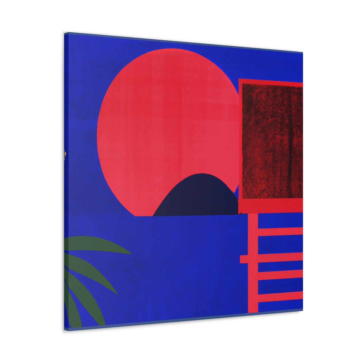 Twisted Teardrop - Midcentury - Canvas